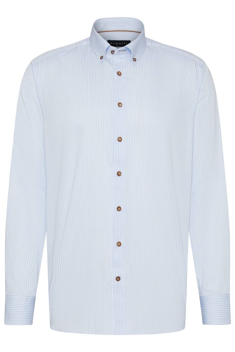 bugatti Langarmhemd, mit Button-Down-Kragen von bugatti