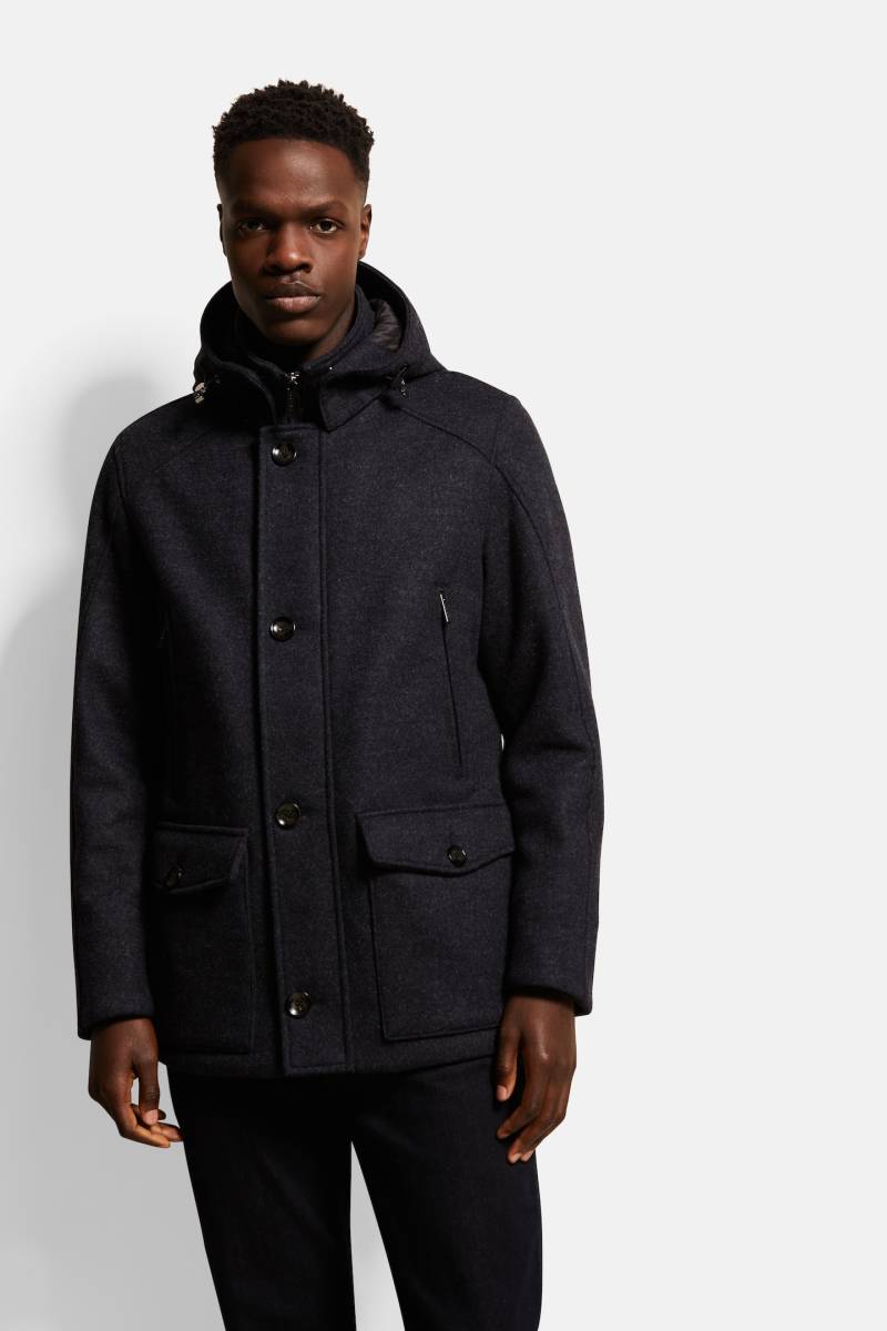 bugatti Langjacke, mit Kapuze, mit abnehmbarer Kapuze von bugatti