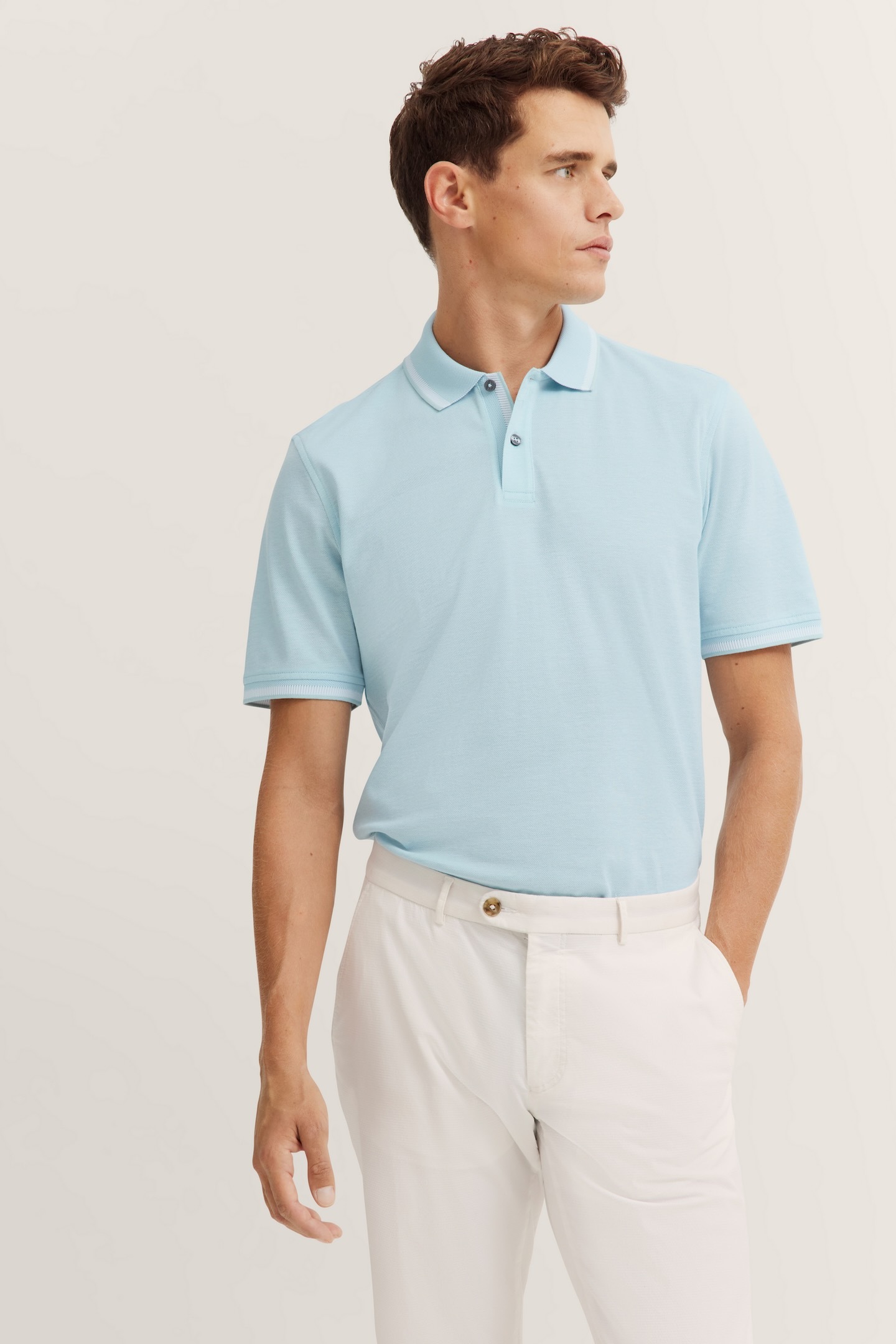 bugatti Poloshirt, aus Baumwolle bugatti Poloshirt, aus Baumwolle von bugatti