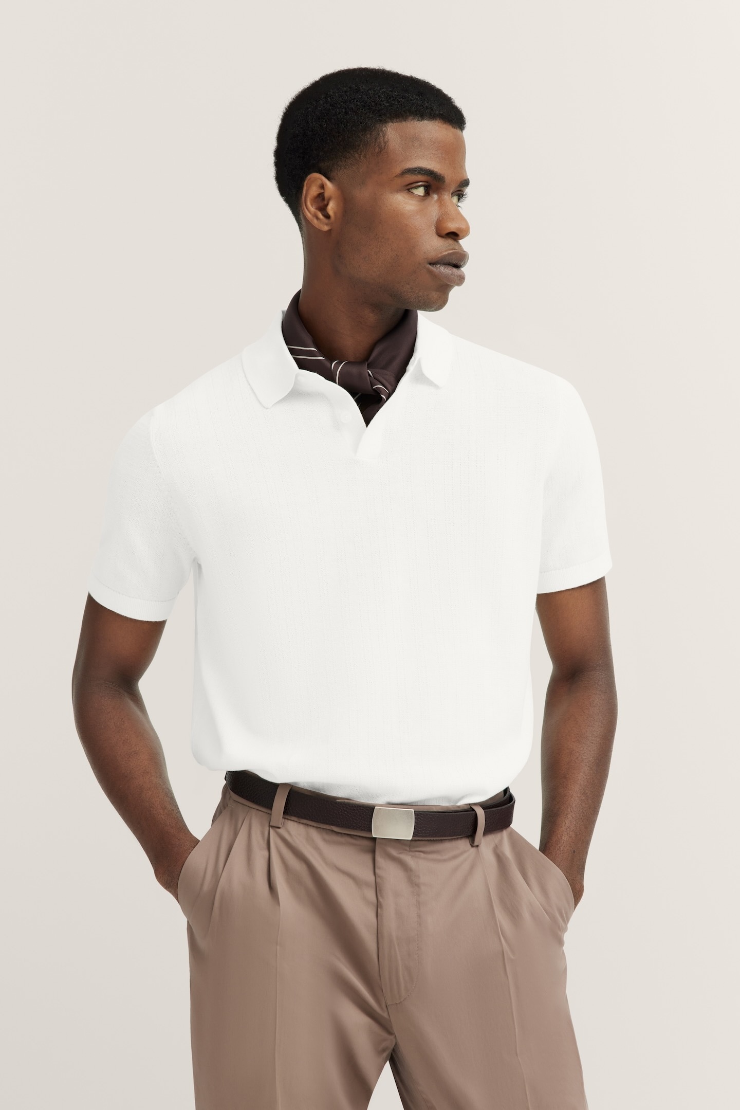 bugatti Poloshirt, in feiner Strickstruktur bugatti Poloshirt, in feiner Strickstruktur von bugatti