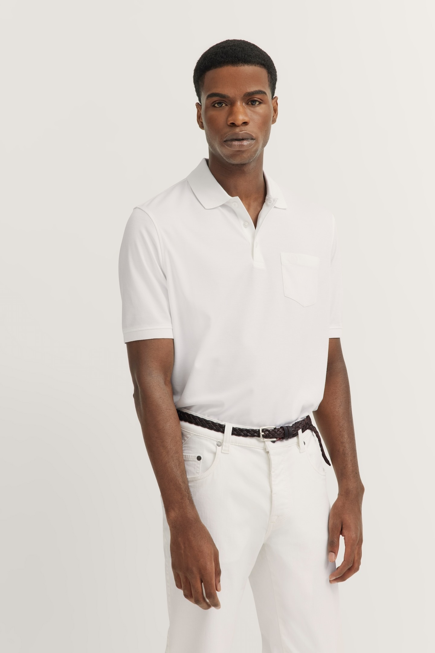 bugatti Poloshirt, mit Brusttasche bugatti Poloshirt, mit Brusttasche von bugatti