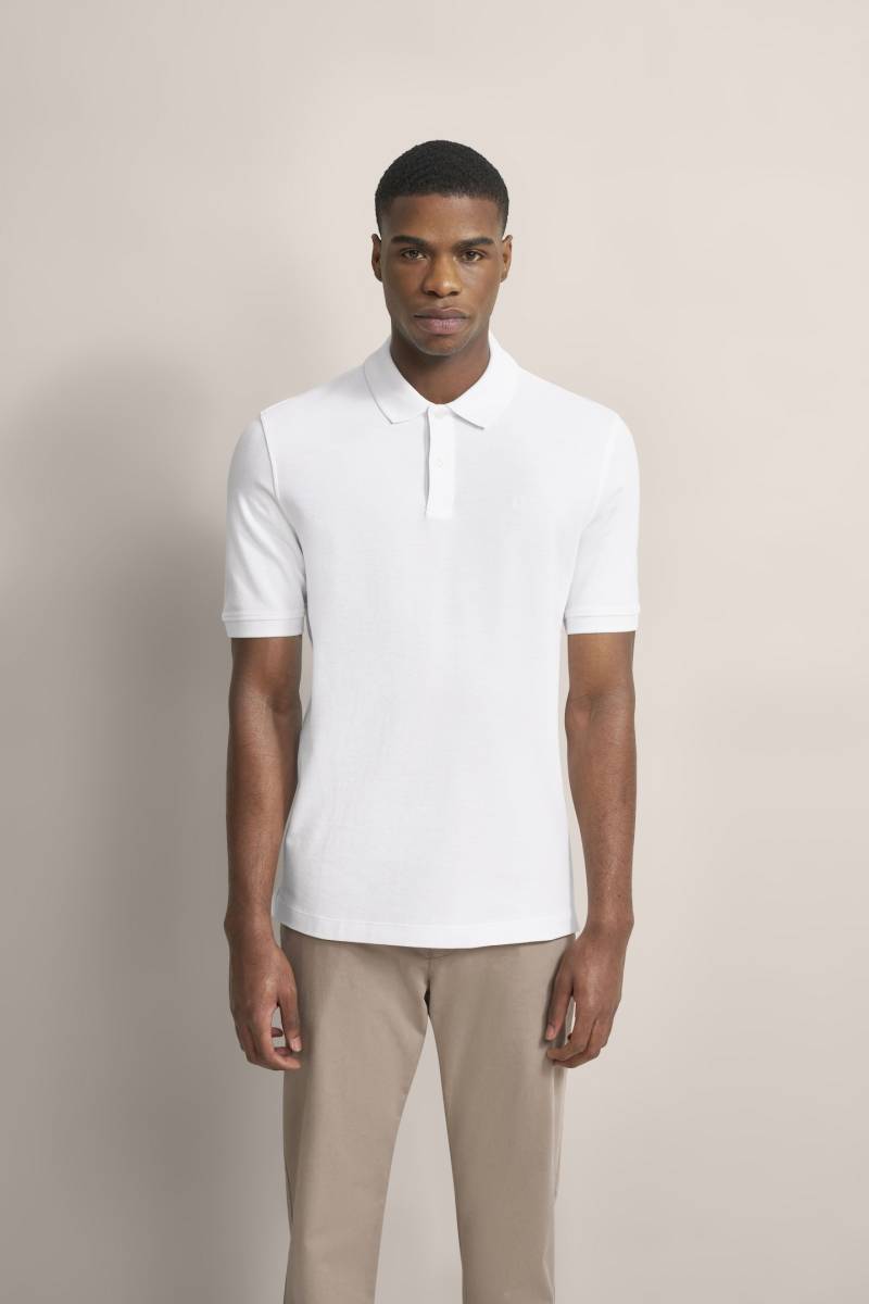 bugatti Poloshirt, mit körpernaher Passform von bugatti