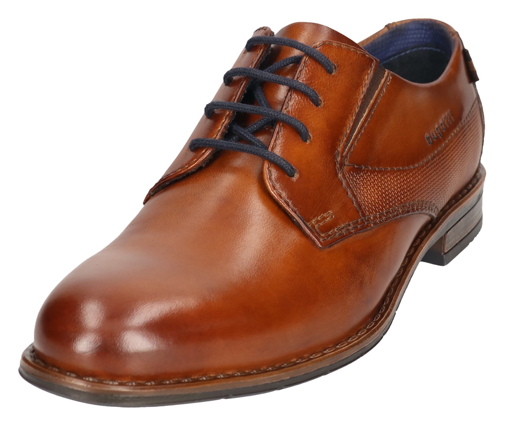 bugatti Schnürschuh, Abendschuh, Businessschuh mit kleinem Stretcheinsätzen, Weite G bugatti Schnürschuh, Abendschuh, Businessschuh mit kleinem Stretcheinsätzen, Weite G von bugatti
