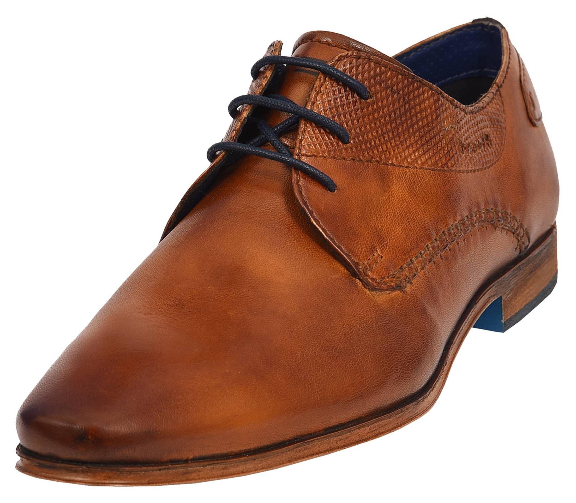 bugatti Schnürschuh, Blockabsatz, Abendschuh, Businessschuh in eckiger Karreeform bugatti Schnürschuh, Blockabsatz, Abendschuh, Businessschuh in eckiger Karreeform von bugatti