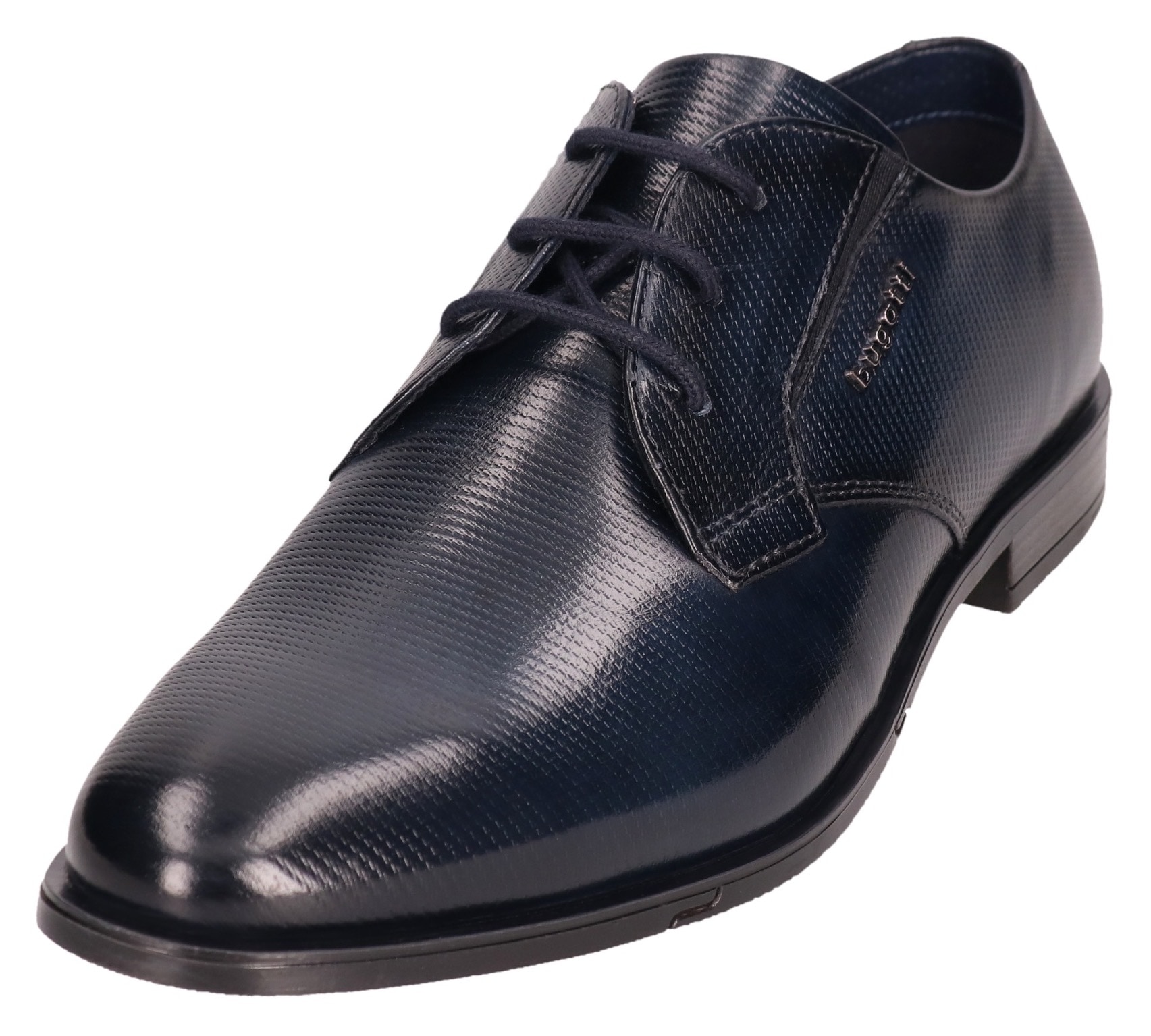 bugatti Schnürschuh, Businesschuh, Abendschuh, Festtagsschuh mit seitlichem Logoemblem von bugatti