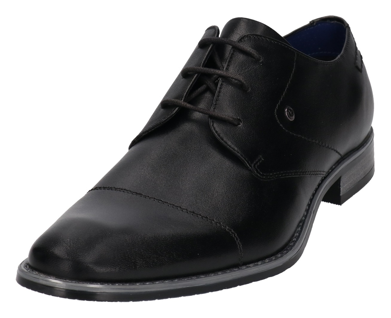 bugatti Schnürschuh, mit Ziernähten, schmale Form, Freizeitschuh, Halbschuh, Schnürschuh bugatti Schnürschuh, mit Ziernähten, schmale Form, Freizeitschuh, Halbschuh, Schnürschuh von bugatti