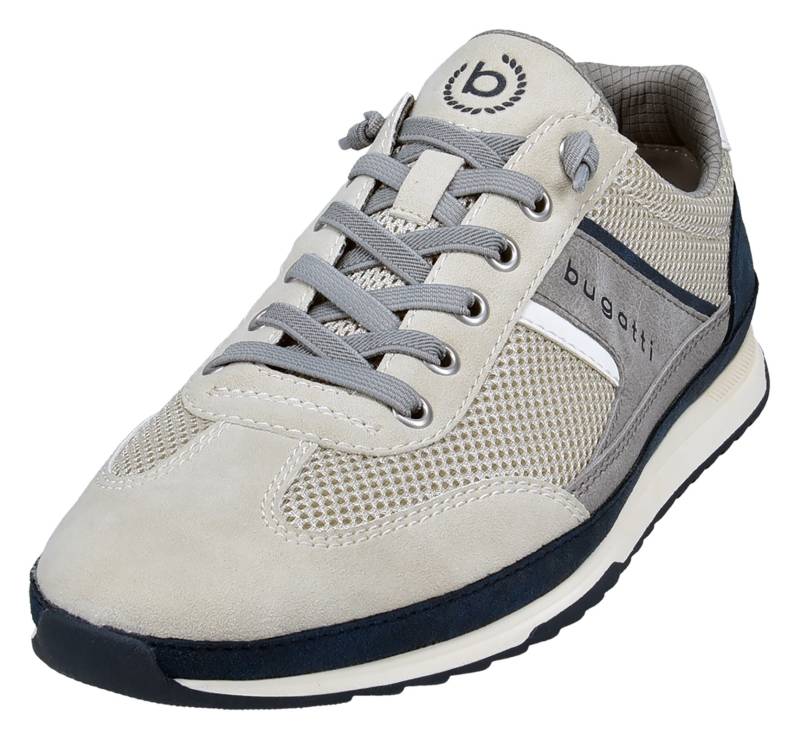 bugatti Slip-On Sneaker, Halbschuh, Freizeitschuh, Slipper mit elastischen Gummizügen von bugatti