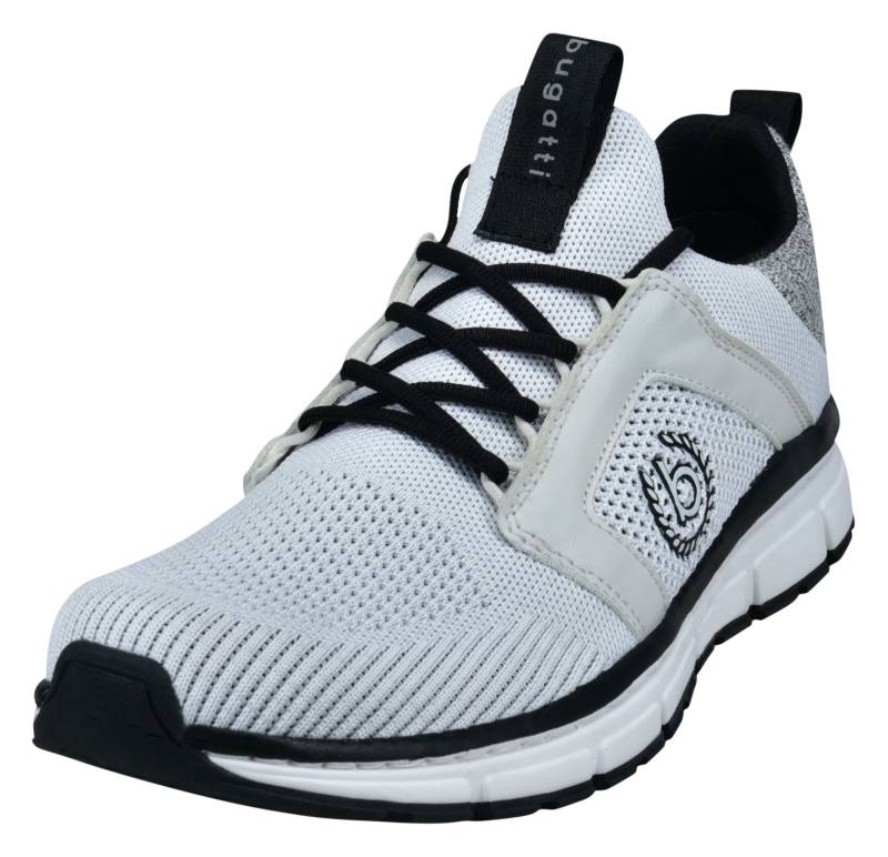 bugatti Sneaker, Schnürschuh, Halbschuh, Freizeitschuh, Kontrastbesatz an der Ferse von bugatti