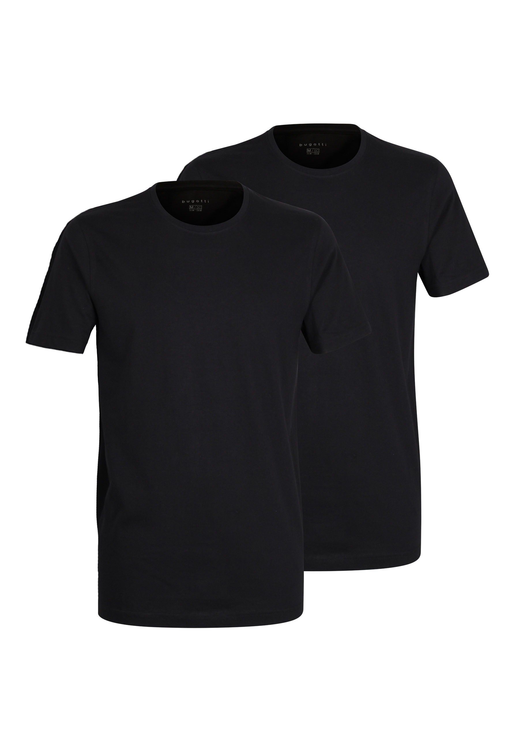 bugatti T-Shirt »BUGATTI Herren T-Shirt uni 2er Pack«, (Packung, 2 tlg., 2), mit Rundhals-Ausschnitt bugatti T-Shirt »BUGATTI Herren T-Shirt uni 2er Pack«, (Packung, 2 tlg., 2), mit Rundhals-Ausschnitt von bugatti