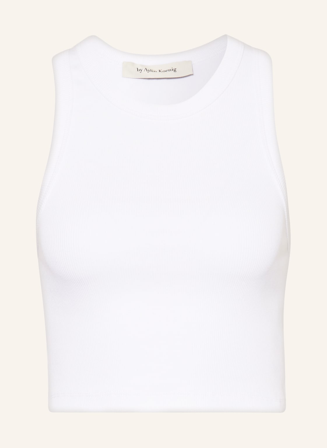 By Aylin Koenig Cropped-Top Reyna weiss von by Aylin Koenig