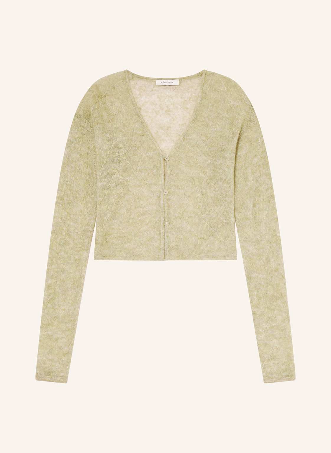By Aylin Koenig Strickjacke Carola Mit Alpaka gruen By Aylin Koenig Strickjacke Carola Mit Alpaka gruen von by Aylin Koenig