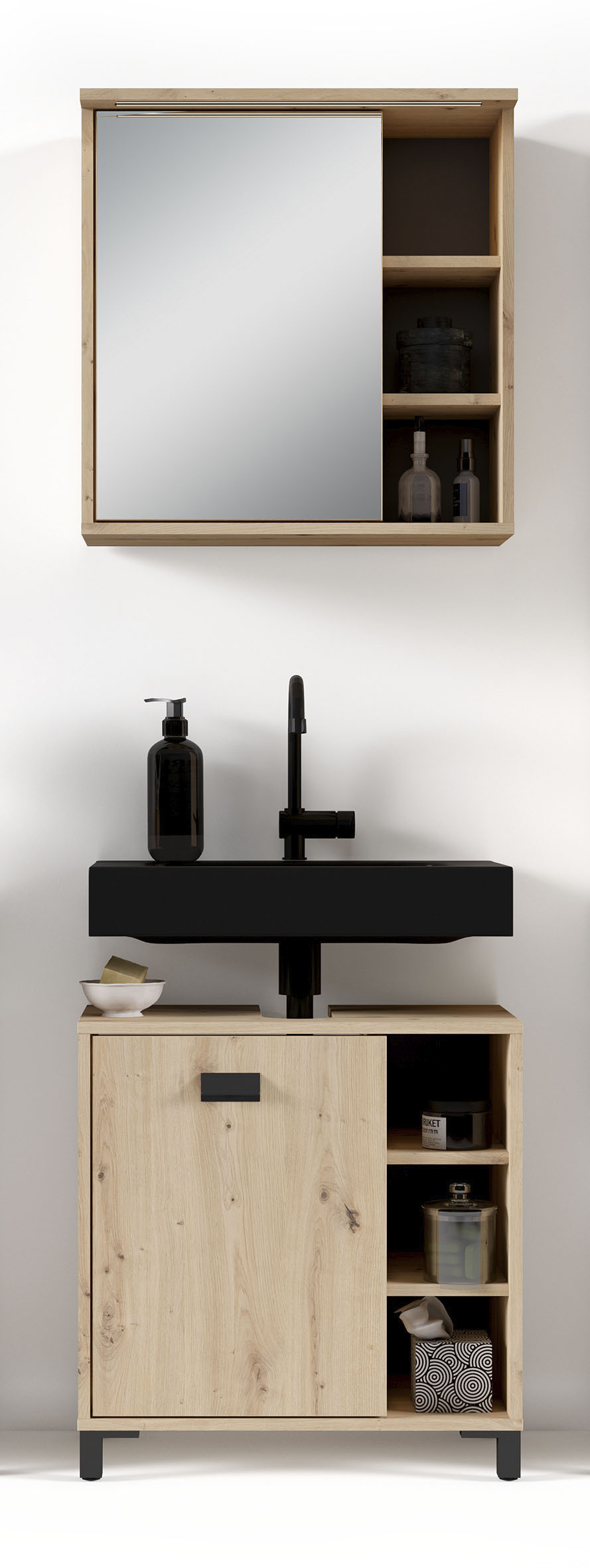 byLIVING Badmöbel-Set »Wellness«, (2 St.) von byLIVING