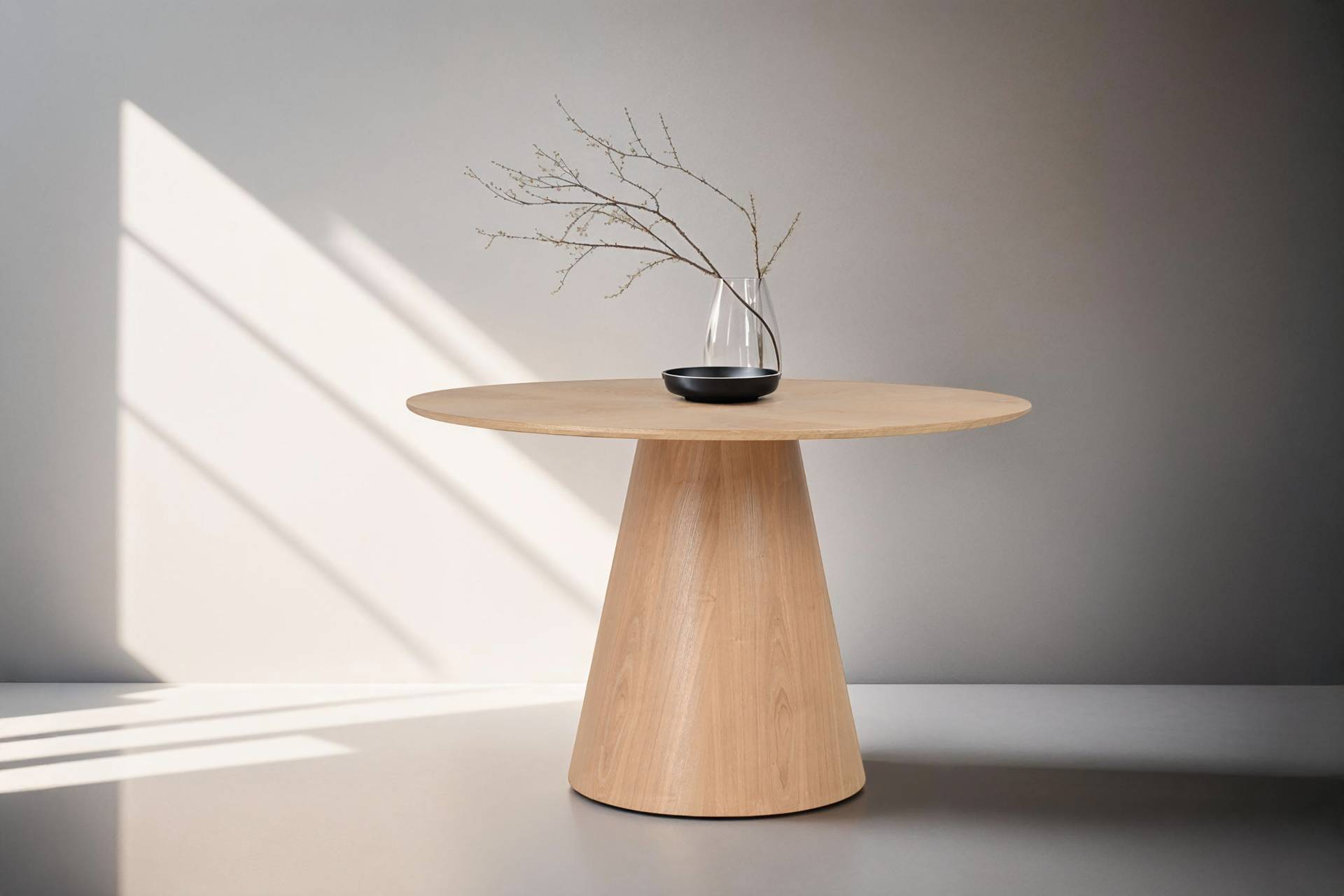 byLIVING Esstisch »Rond«, mit Echtholz-Furnier Eiche natur,rund, Durchmesser 120 cm byLIVING Esstisch »Rond«, mit Echtholz-Furnier Eiche natur,rund, Durchmesser 120 cm von byLIVING