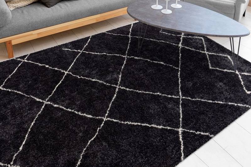 calo-deluxe Hochflor-Teppich »Elvar-5000«, rechteckig, 27 mm Höhe, besonders weich durch Microfaser, Wohnzimmer von calo-deluxe