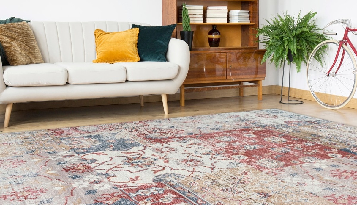 calo-deluxe Teppich »Emin 1003«, rechteckig, 10 mm Höhe, reine Baumwolle, Wohnzimmer calo-deluxe Teppich »Emin 1003«, rechteckig, 10 mm Höhe, reine Baumwolle, Wohnzimmer von calo-deluxe