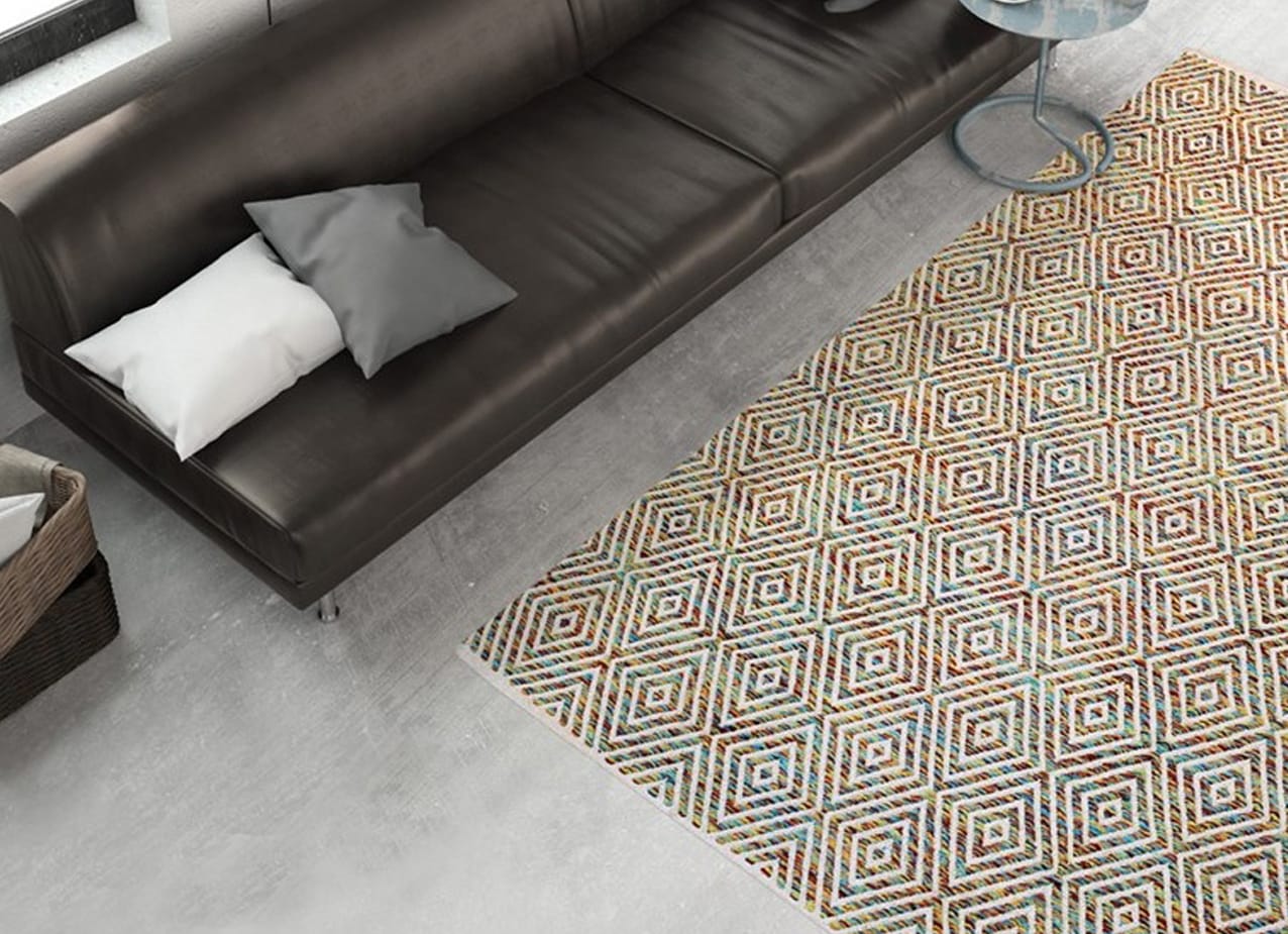 calo-deluxe Teppich »Luba 333«, rechteckig, 7 mm Höhe, reine Baumwolle, Wohnzimmer calo-deluxe Teppich »Luba 333«, rechteckig, 7 mm Höhe, reine Baumwolle, Wohnzimmer von calo-deluxe