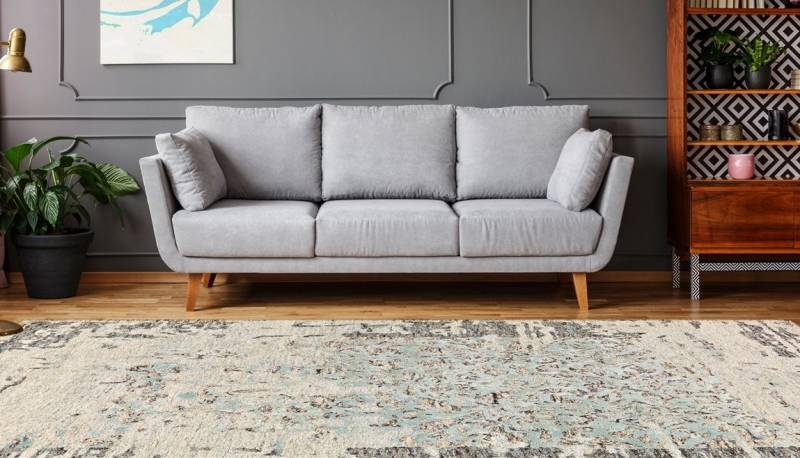 calo-deluxe Teppich »Shailene 1006«, rechteckig, 12 mm Höhe, Kurzflor, Wohnzimmer von calo-deluxe