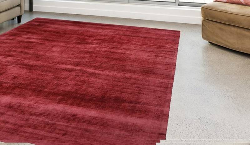 calo-deluxe Teppich »Viteox 200«, rechteckig, 13 mm Höhe, Viskose, Kurzflor, Wohnzimmer von calo-deluxe
