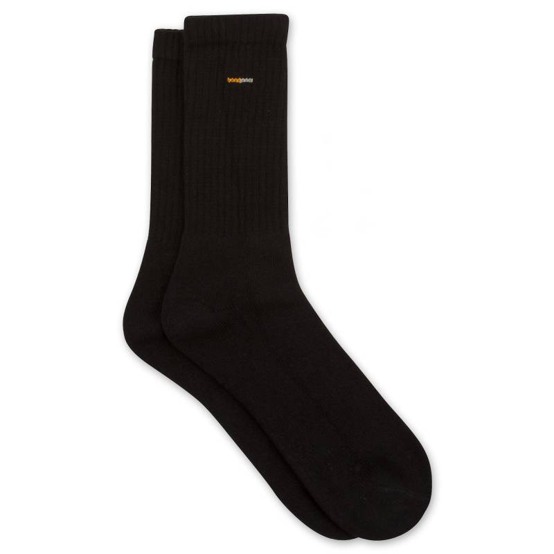 Triopack, Wadenlange Socken Herren Black 39-42 von camano