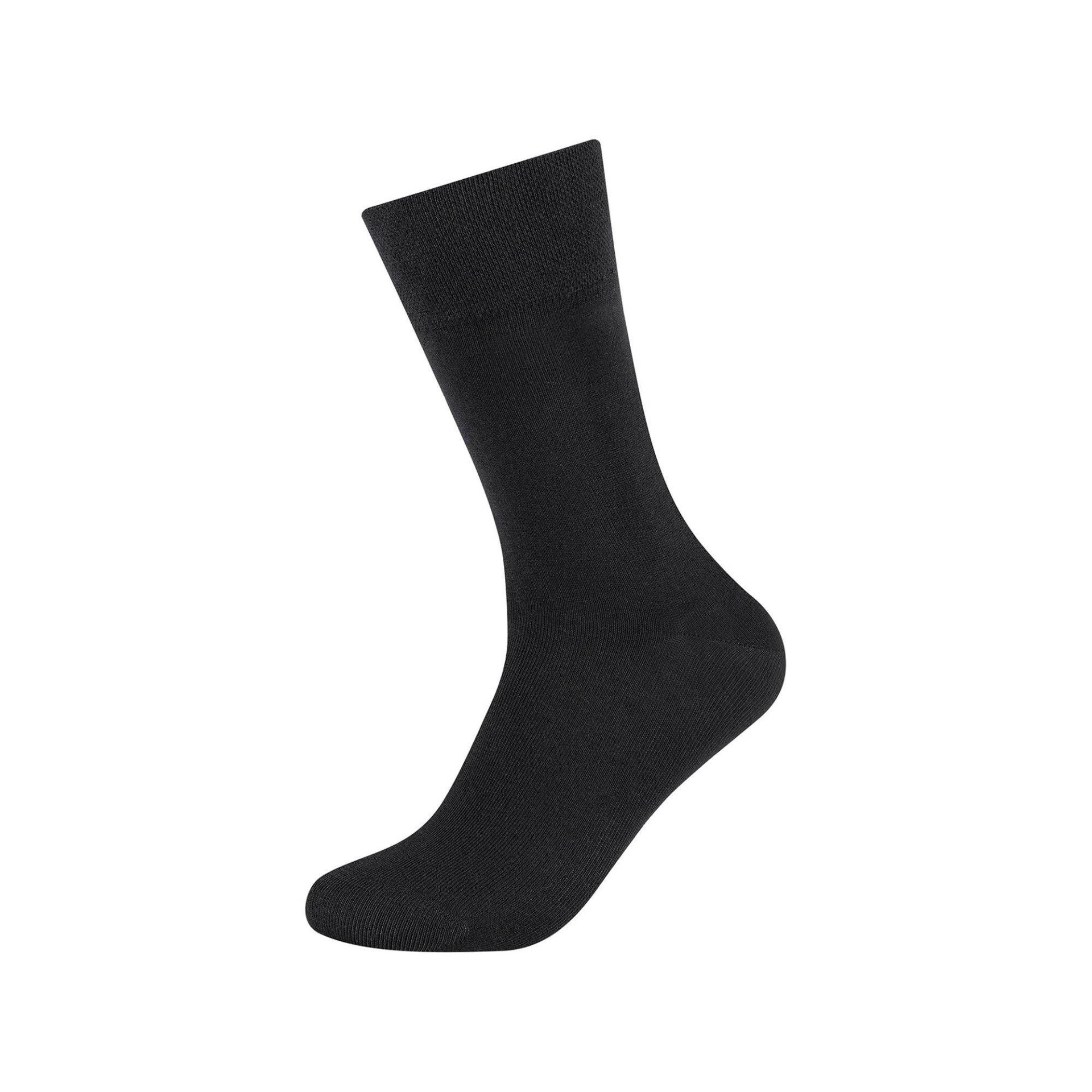 Wadenlange Socken Herren Black 41/46 von camano