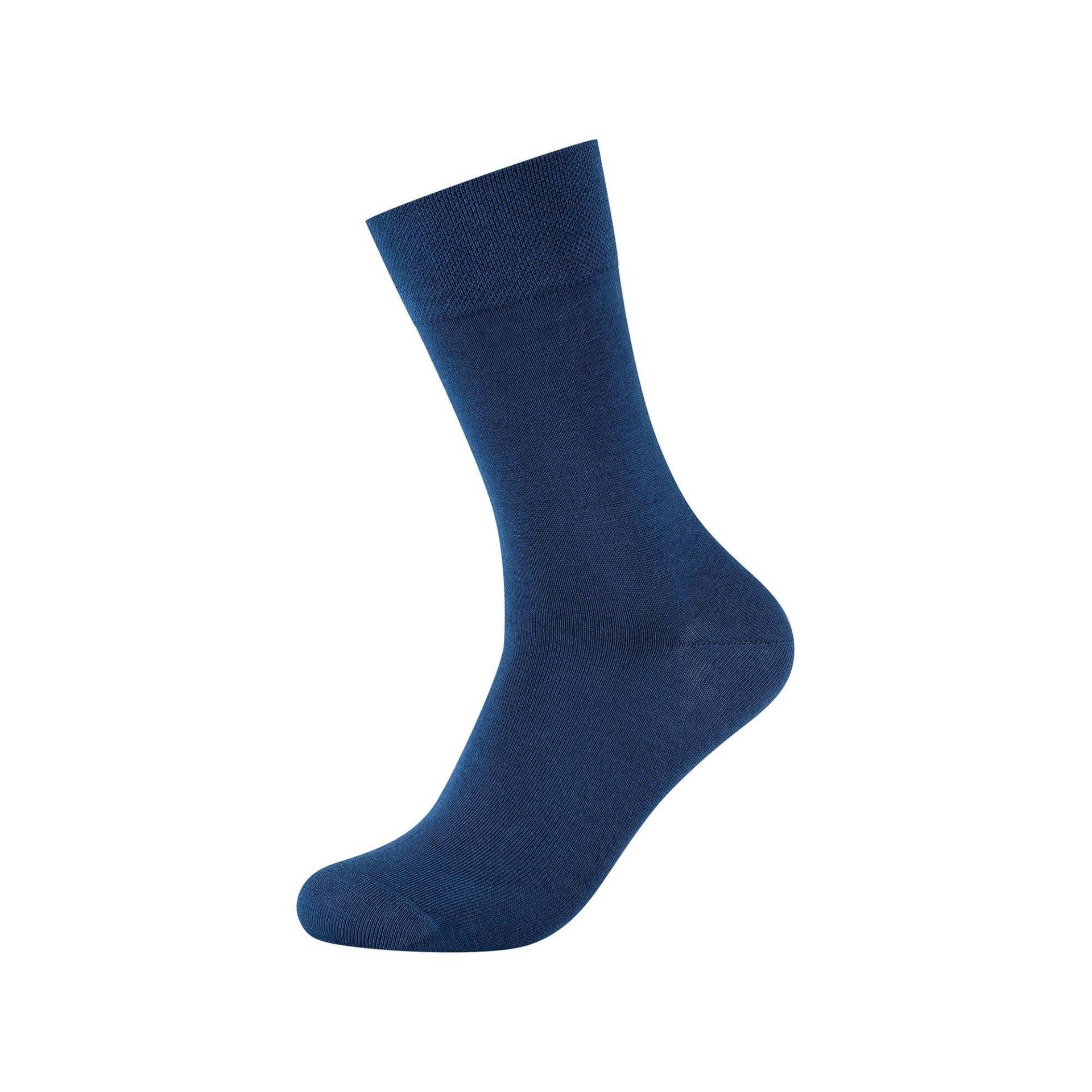Wadenlange Socken Herren Blau 41/46 von camano