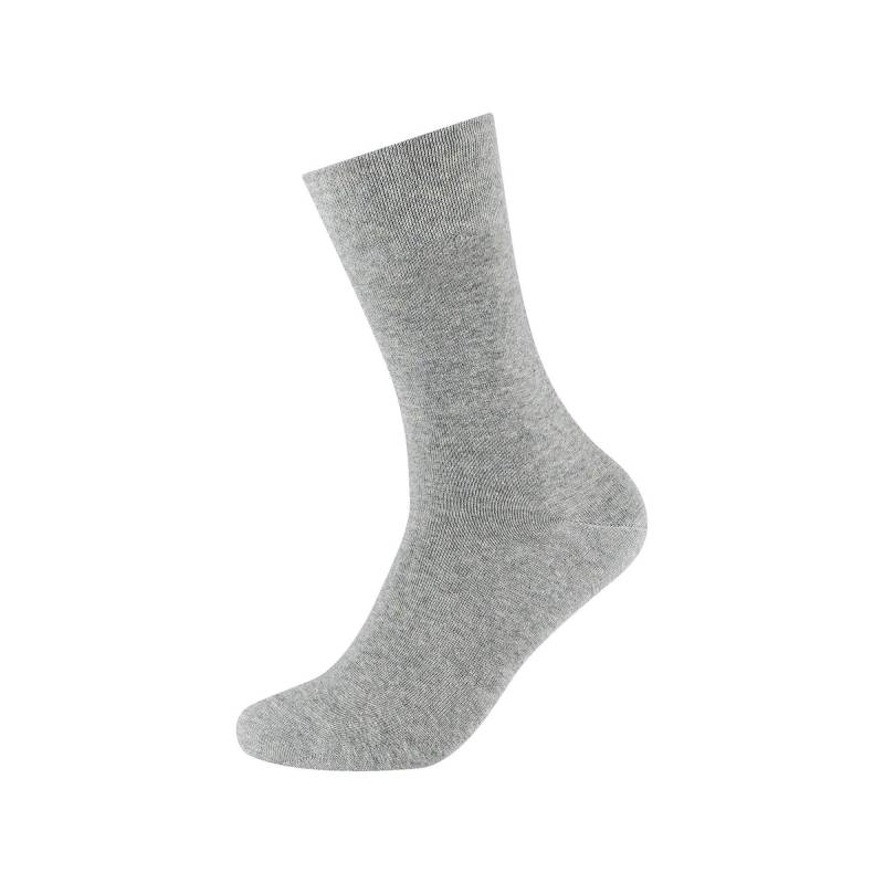 Wadenlange Socken Herren Hellgrau 41/46 von camano