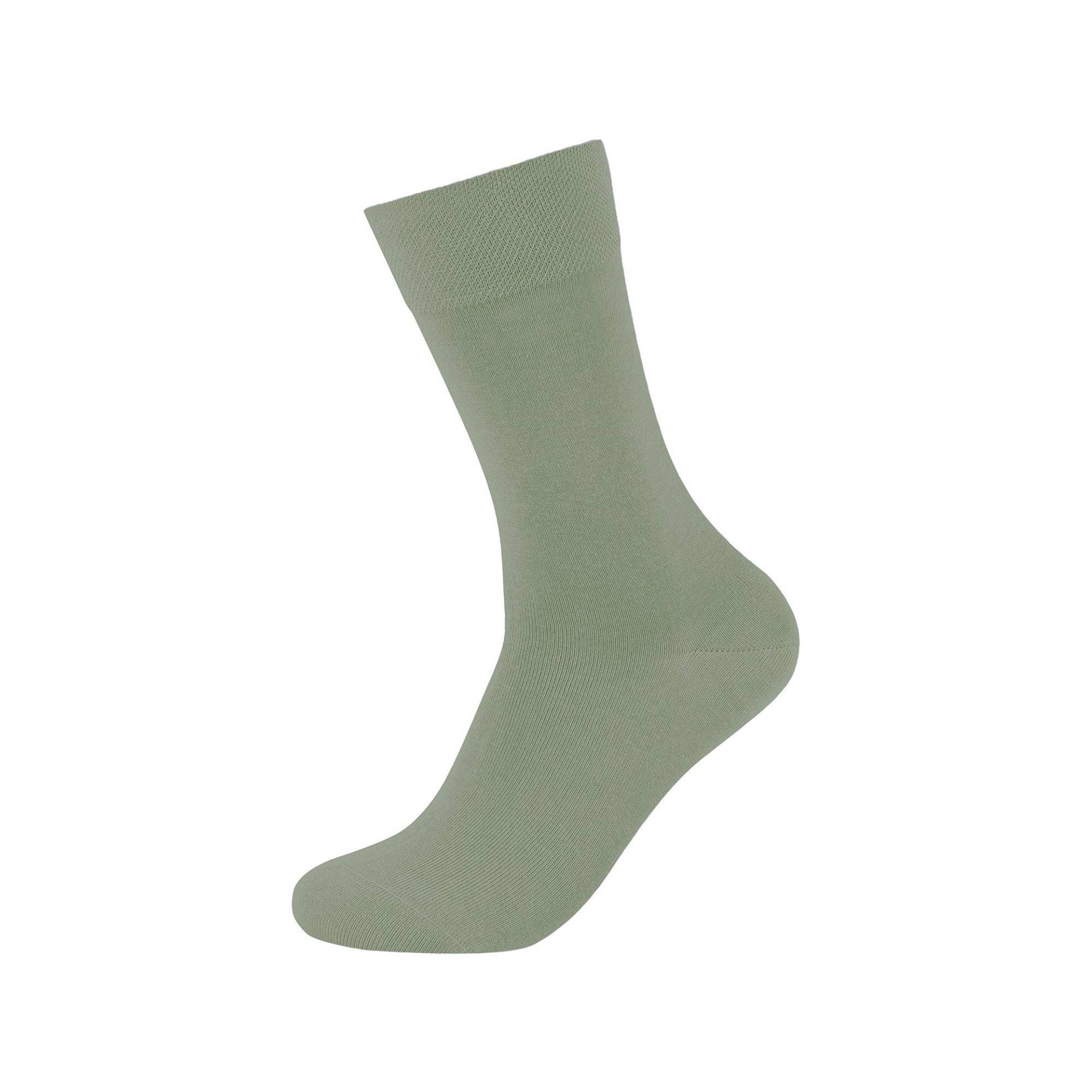 Wadenlange Socken Herren Pastellgrün 41/46 von camano