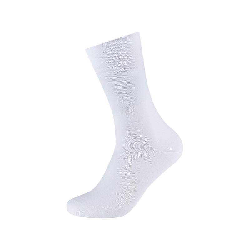 Wadenlange Socken Herren Weiss 41/46 von camano