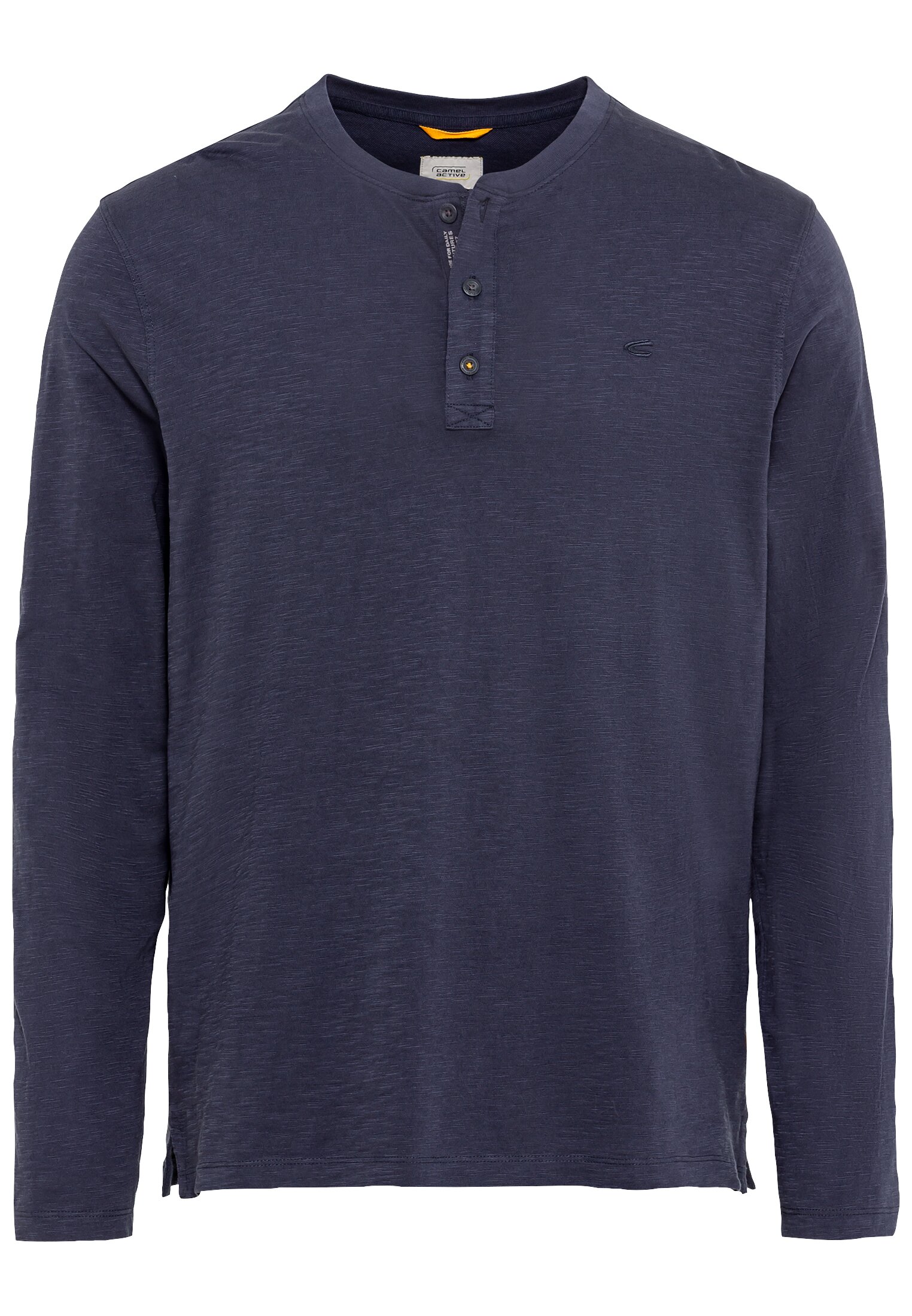 camel active Henleyshirt, mit Logostickerei von camel active
