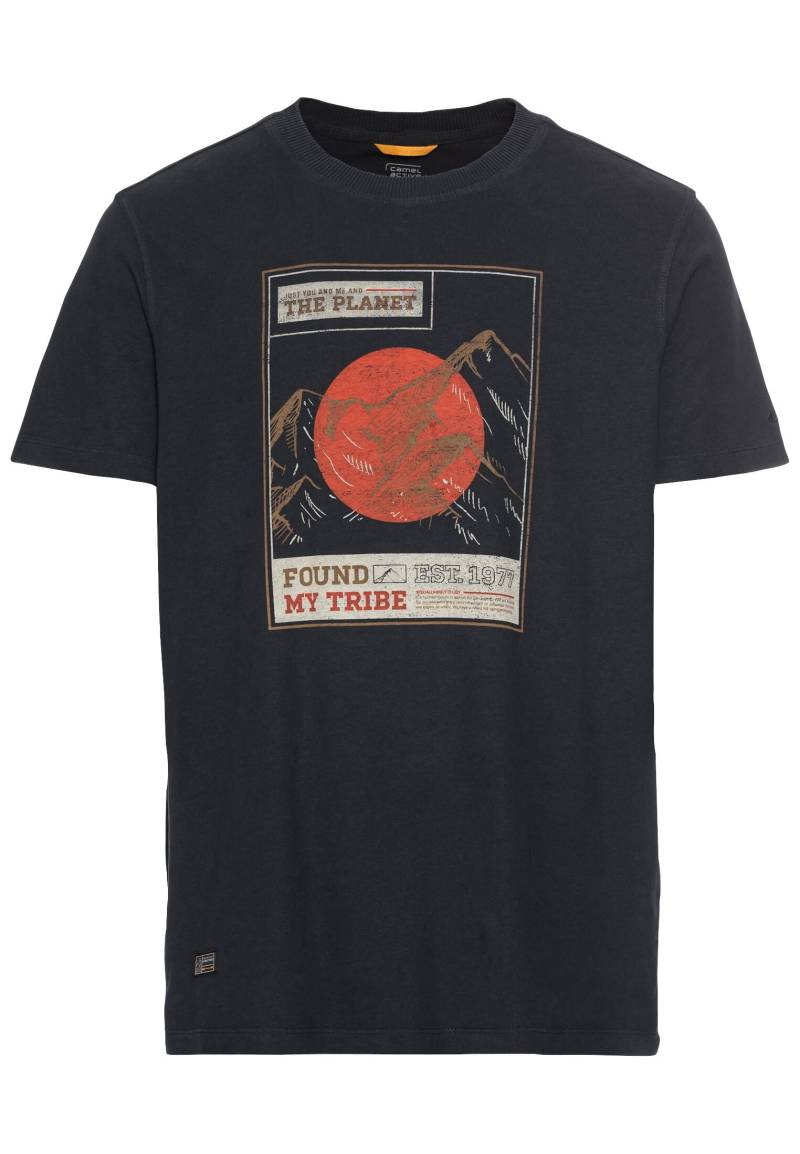 camel active Print-Shirt, mit Frontprint von camel active