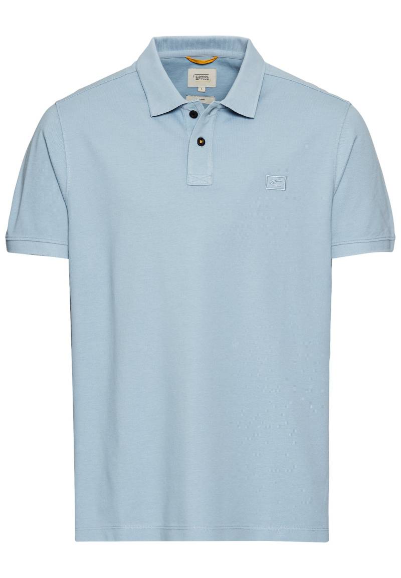 camel active Poloshirt, mit Logo-Stickerei von camel active