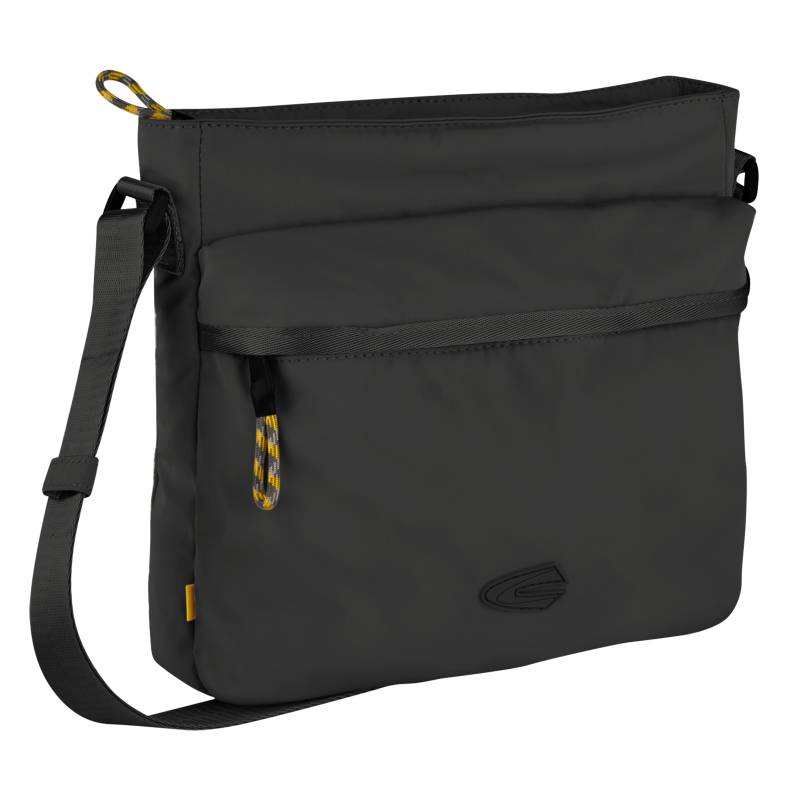 camel active Umhängetasche »Terra«, aus recyceltem Nylon und voluminös aufgesetzten Taschen von camel active