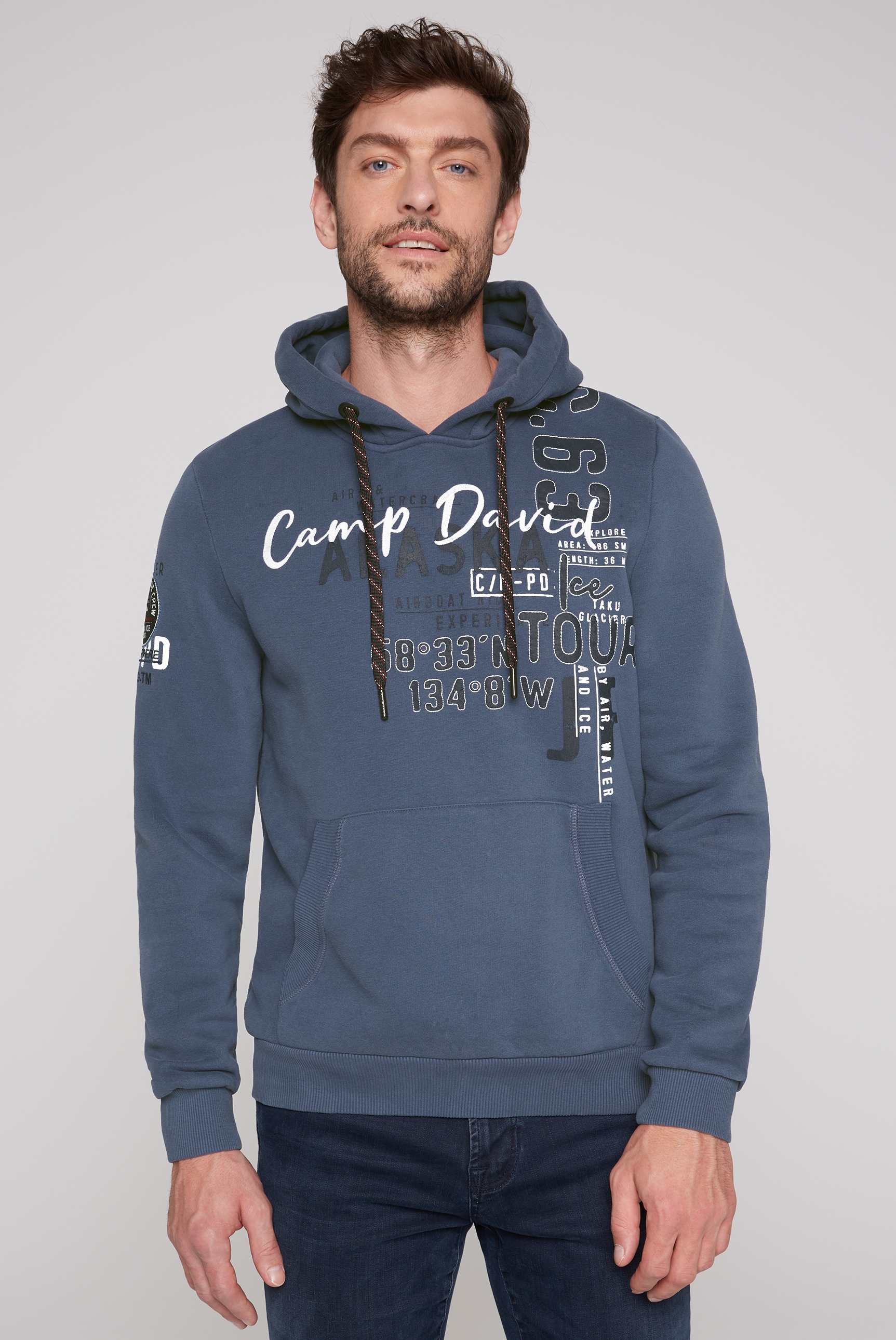 CAMP DAVID Kapuzensweatshirt von camp david