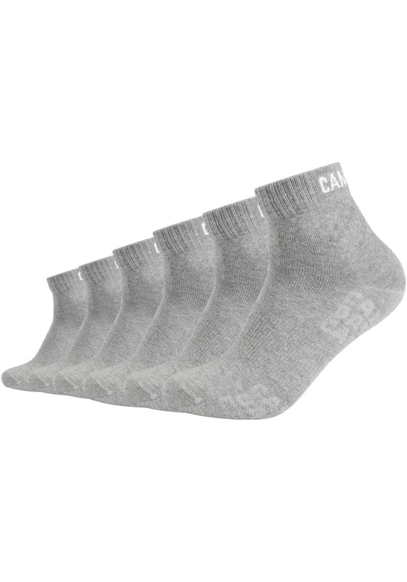 CAMP DAVID Kurzsocken »mesh ventilation«, (6er Pack), mit dezentem Markenlogo von camp david