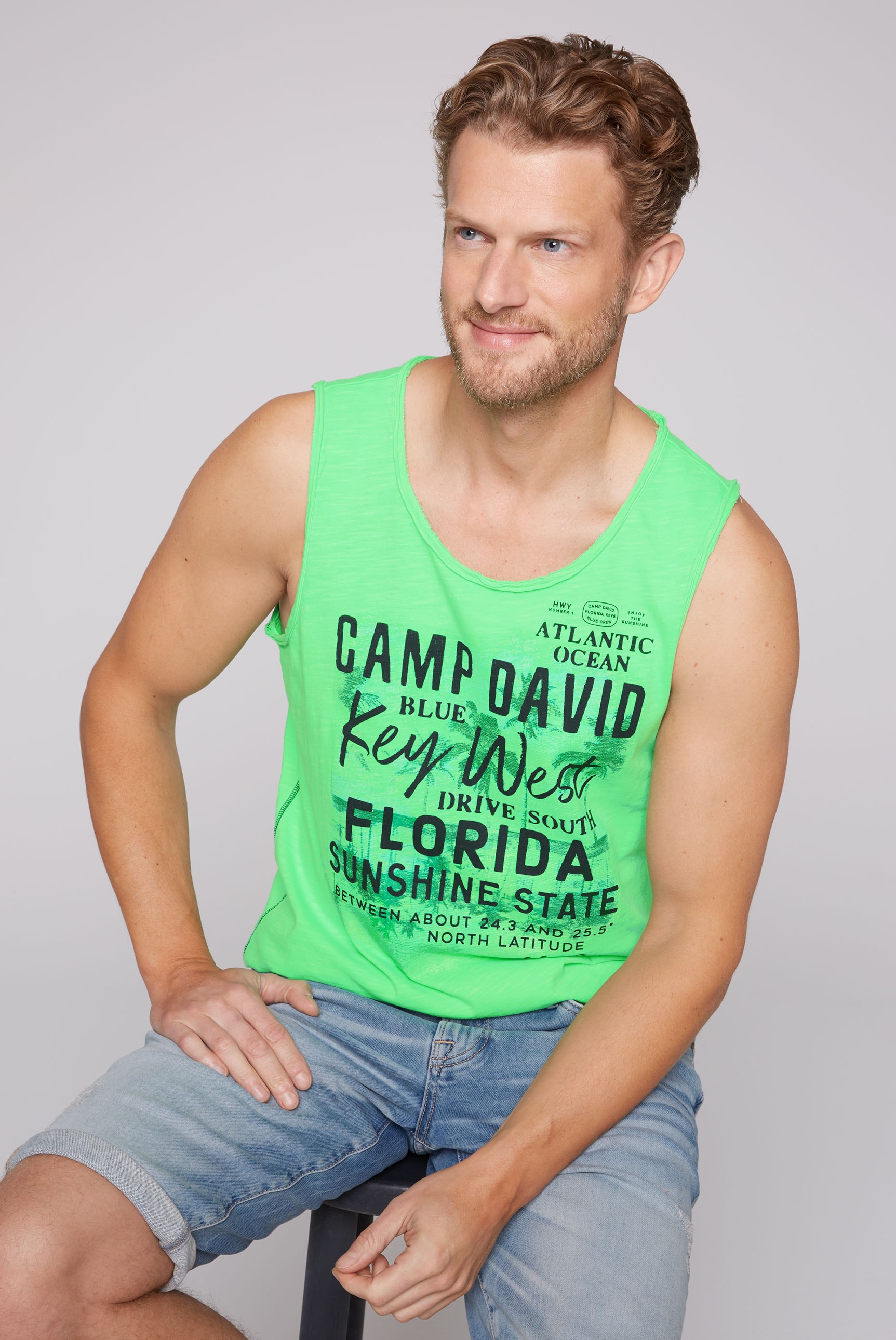 CAMP DAVID Muskelshirt von camp david