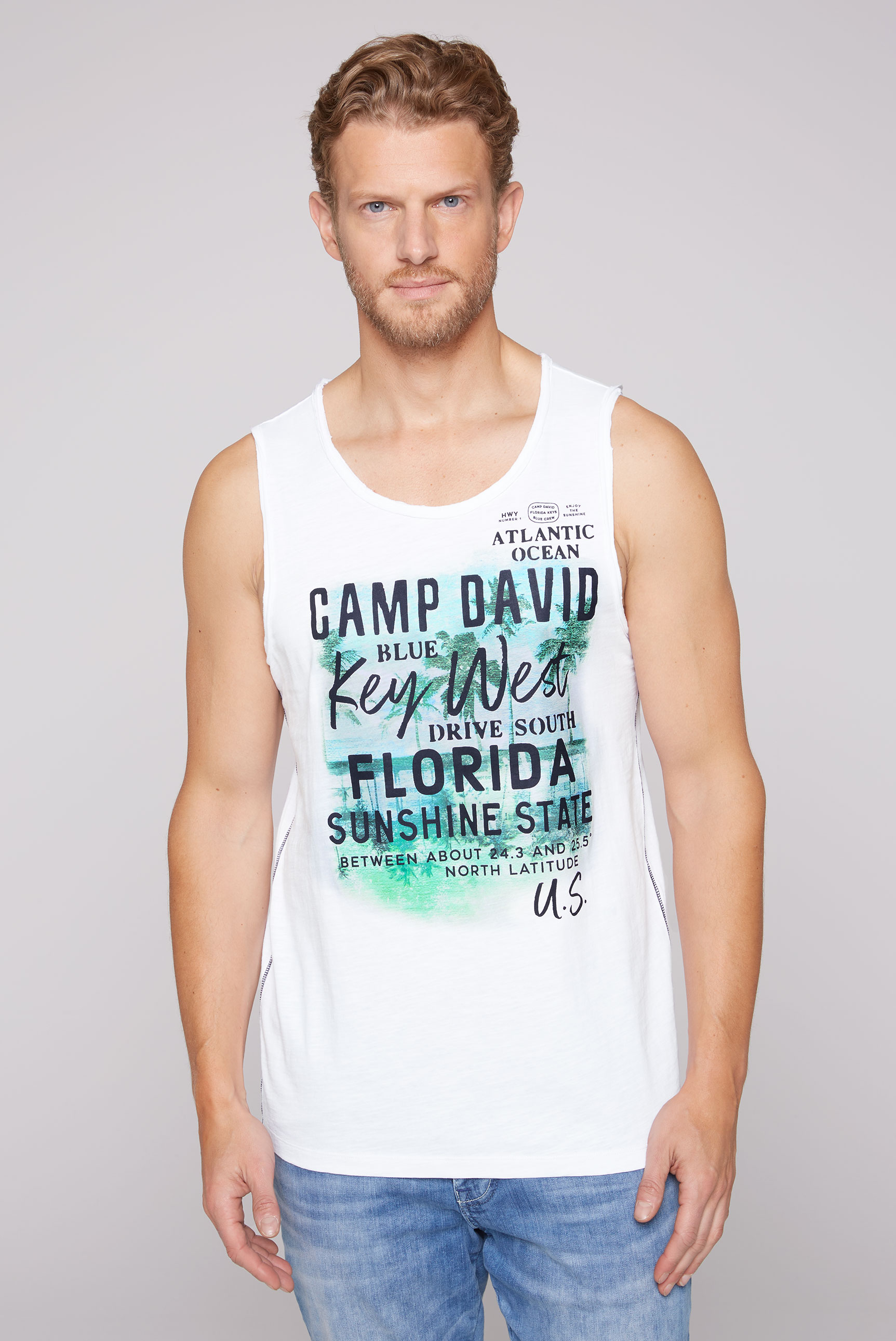 CAMP DAVID Muskelshirt von camp david