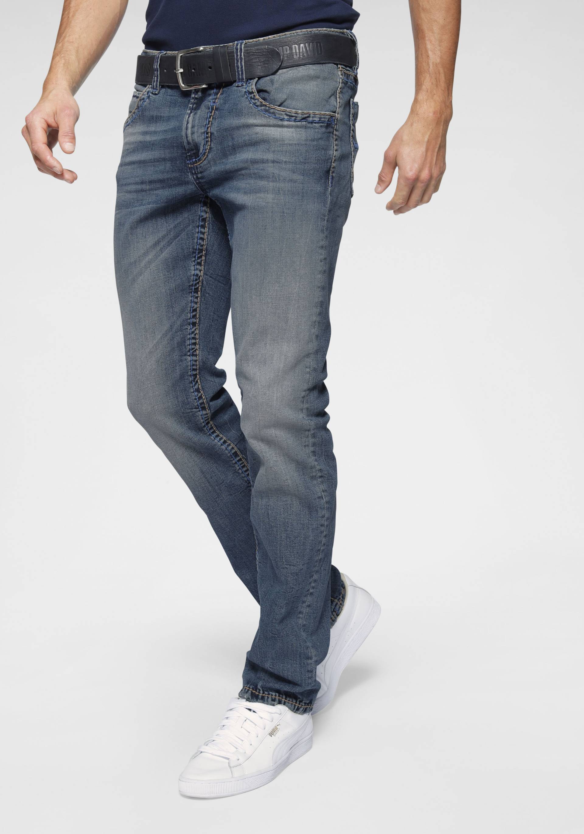 CAMP DAVID Straight-Jeans »NI:CO:R611« von camp david