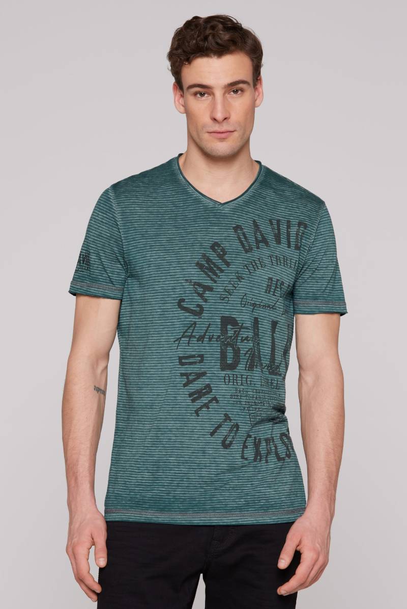CAMP DAVID T-Shirt, mit Logo Print von camp david