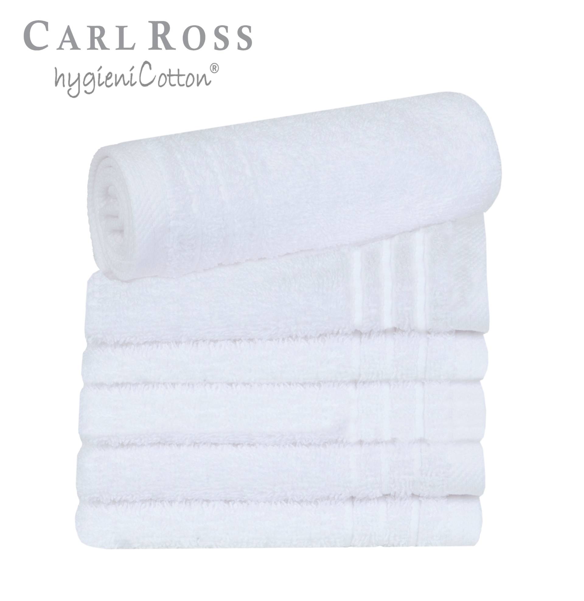 Carl Ross Gästehandtücher »HygieniCotton«, (6 St.)