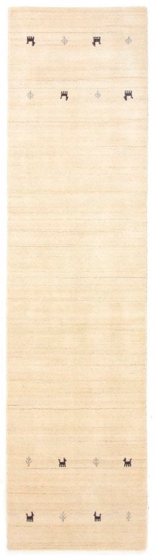 carpetfine Wollteppich »Gabbeh Uni, auch als Läufer erhältlich«, rechteckig, 15 mm Höhe, reine Wolle, handgewebt, Gabbeh Loom Tiermotiv, grosse Farbauswahl von carpetfine