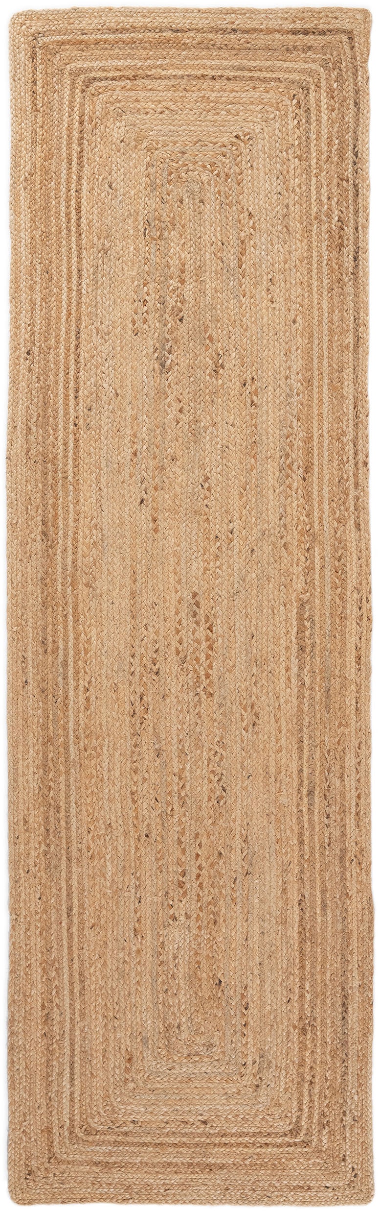 carpetfine Teppich »Nele Juteteppich Naturfaser«, rechteckig, 6 mm Höhe, geflochtener Wendeteppich aus 100% Jute, quadratisch und als Läufer von carpetfine