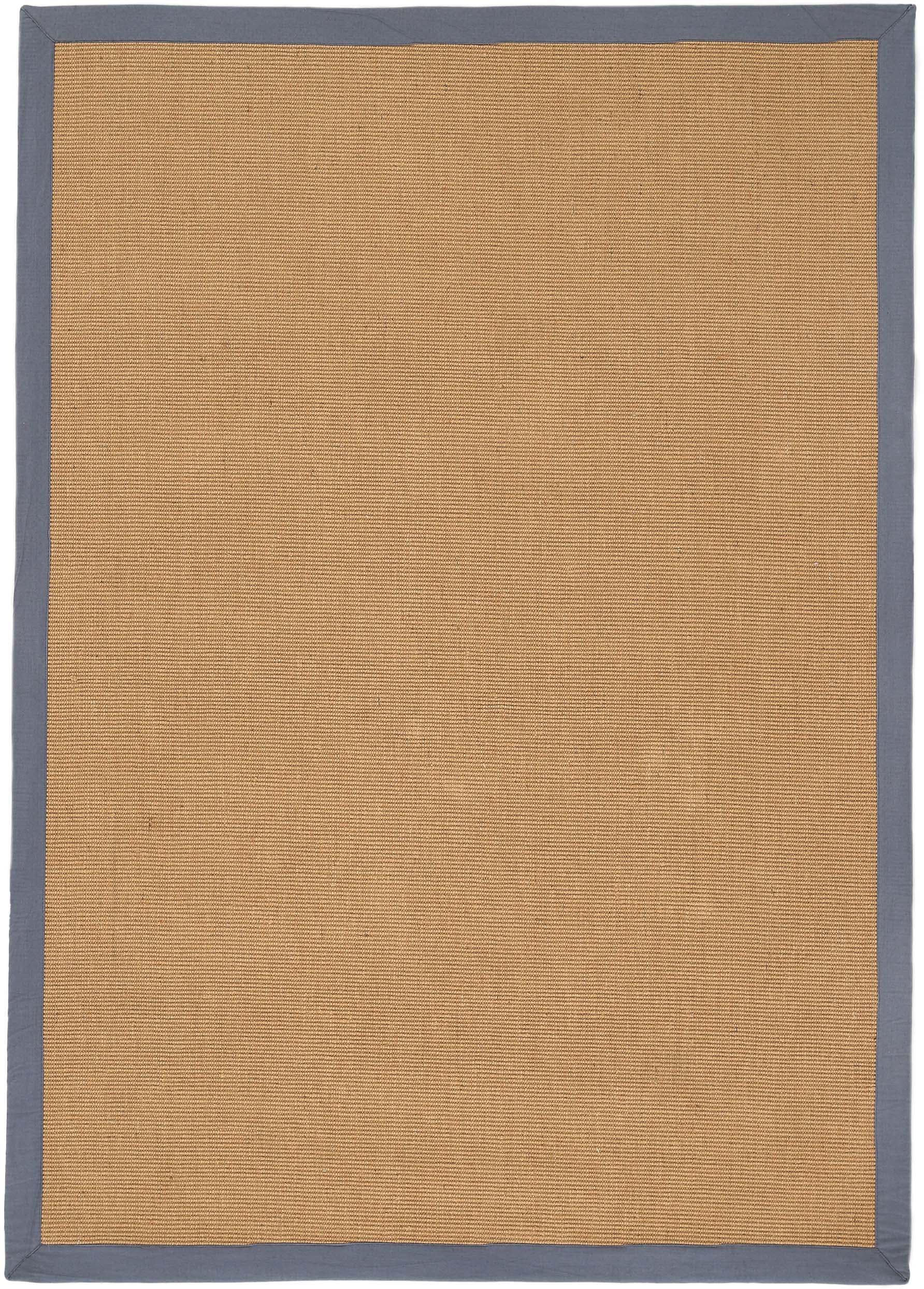 carpetfine Sisalteppich »Sisal«, rechteckig, mit farbiger Bordüre, Anti Rutsch Rückseite von carpetfine