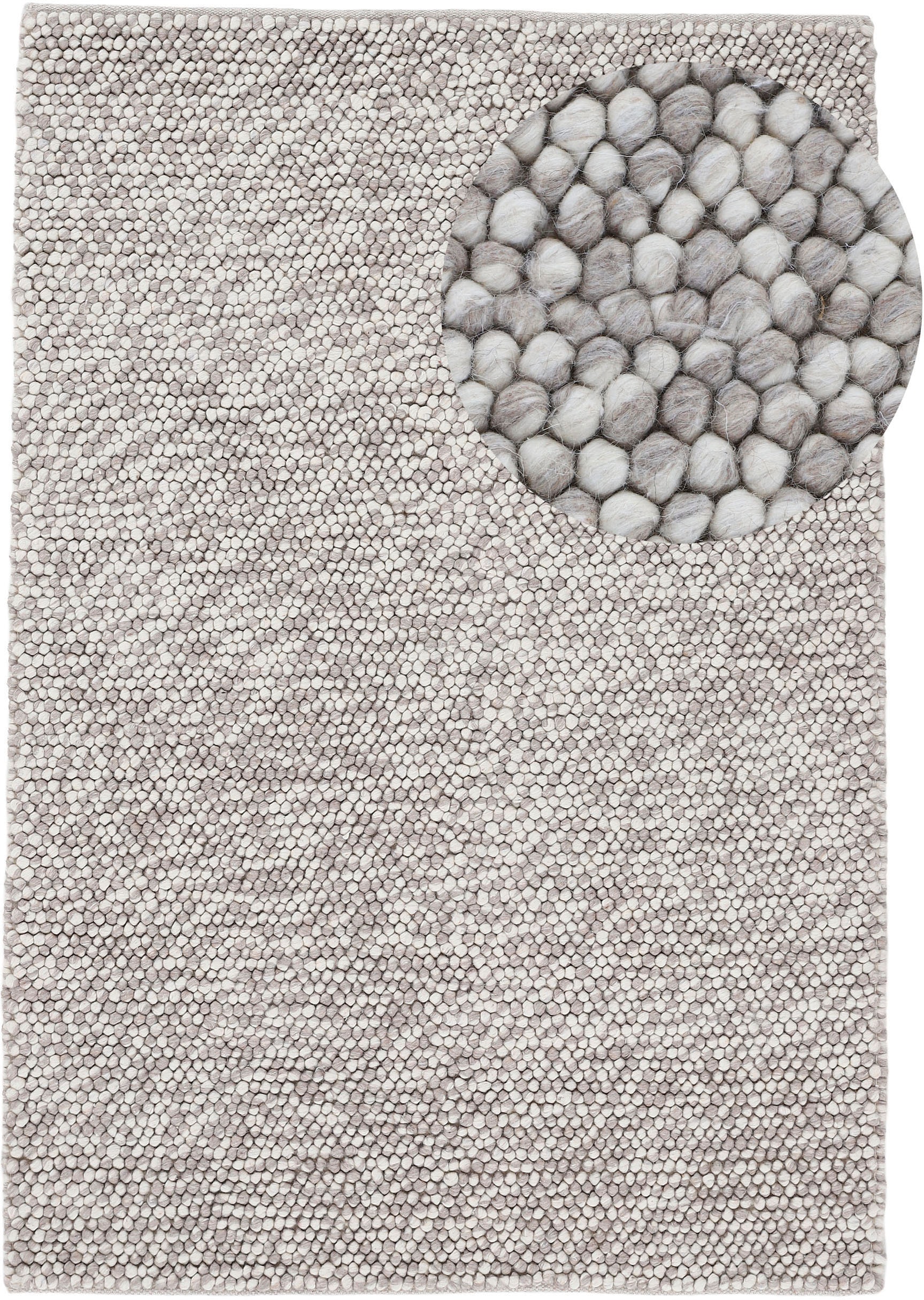 carpetfine Teppich »Calo«, rechteckig, 16 mm Höhe, Handweb Teppich, Uni Farben, meliert, handgewebt, 70% Wolle carpetfine Teppich »Calo«, rechteckig, 16 mm Höhe, Handweb Teppich, Uni Farben, meliert, handgewebt, 70% Wolle von carpetfine
