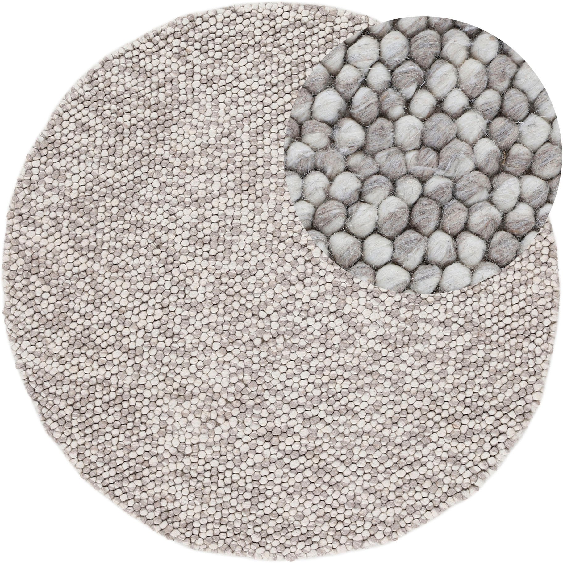 carpetfine Teppich »Calo«, rund von carpetfine