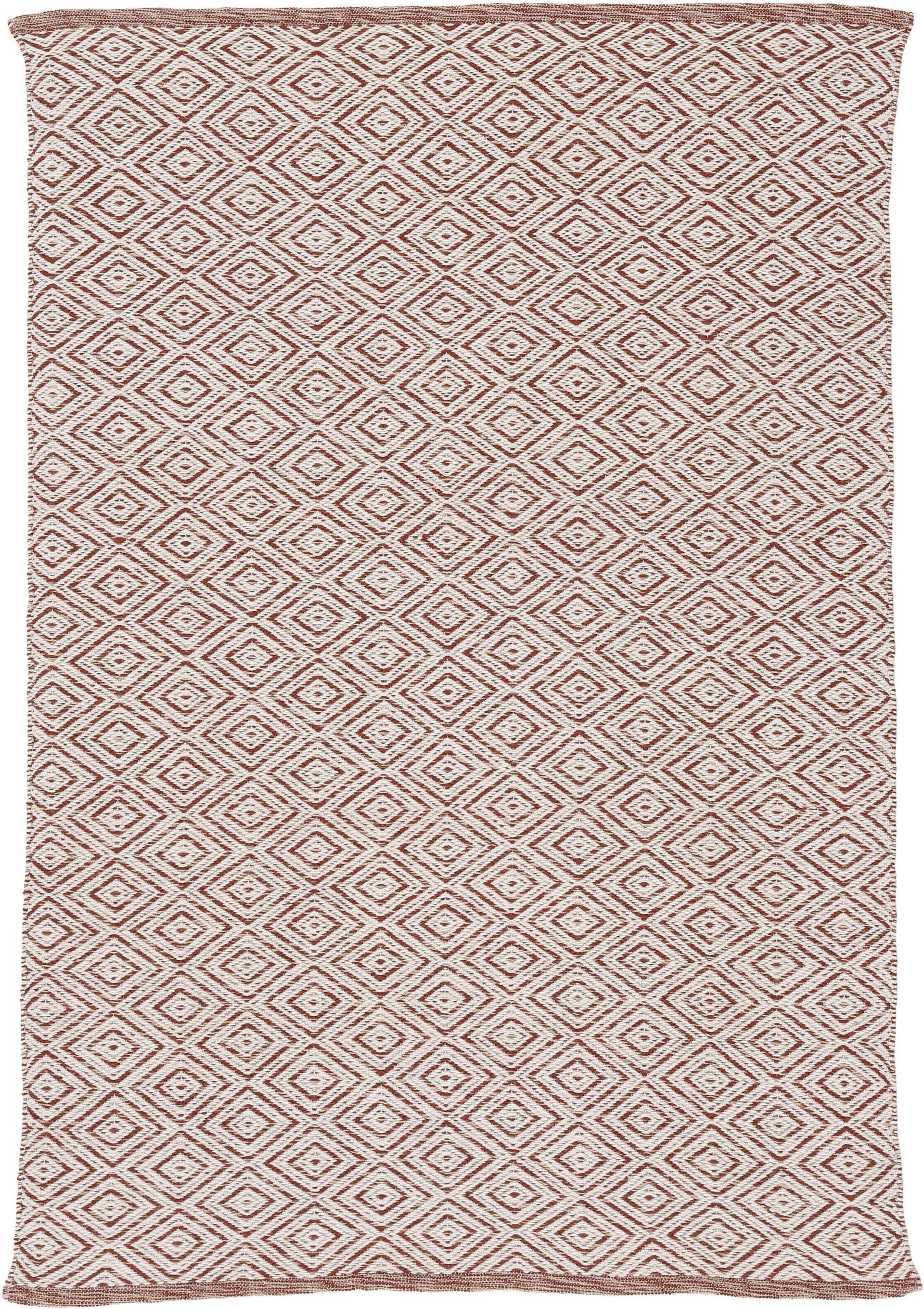 carpetfine Teppich »Frida 200«, 7 mm Höhe, Wendeteppich, 100% recyceltem Material (PET), Flachgewebe, Sisal Optik, Pflegeleicht und Robust, In- und Outdoor geeignet, Wetterfest und UV-beständig für Balkon, Terrasse, Garten, Wohn- und Schlafzimmer von carpetfine