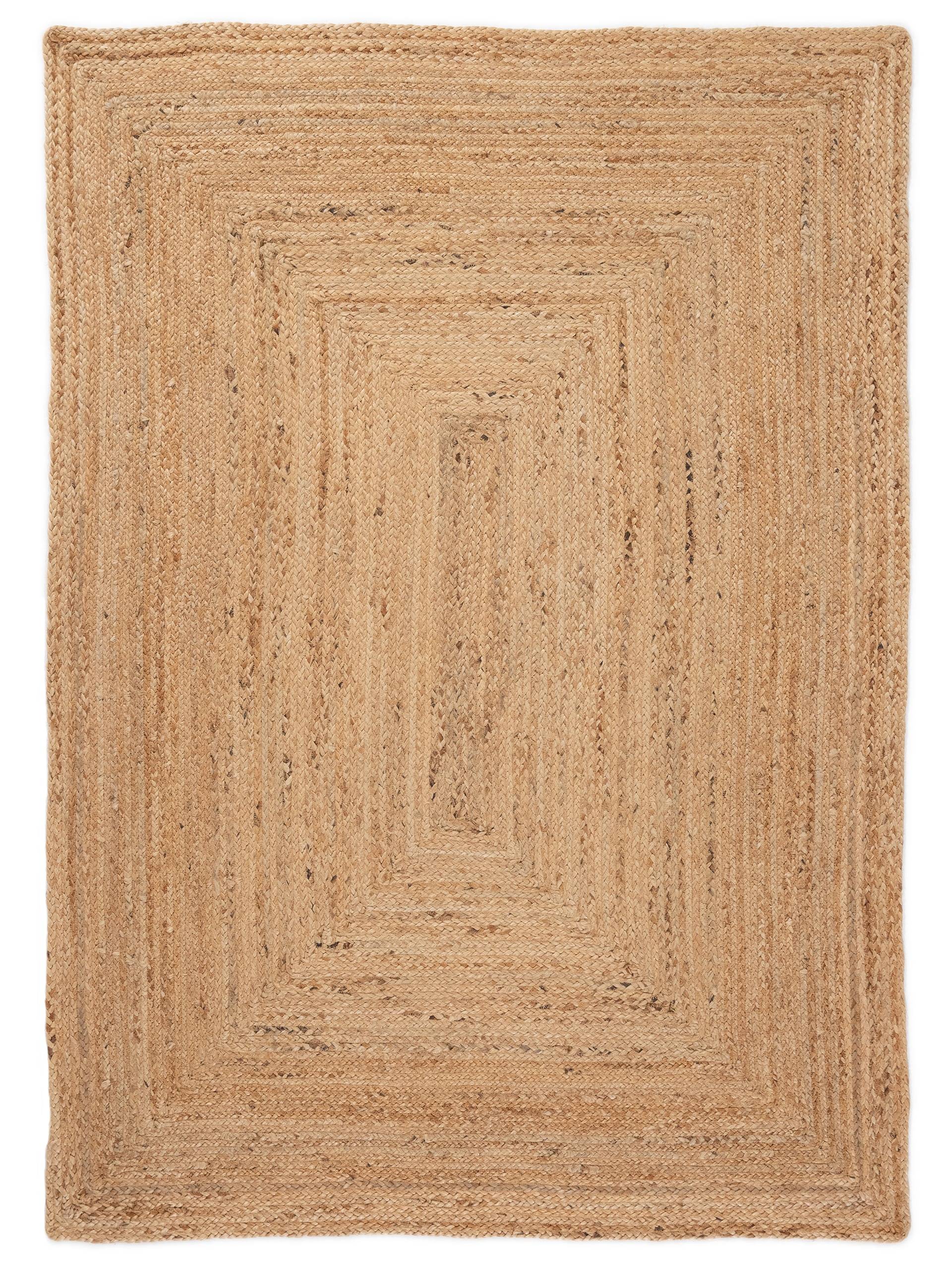 carpetfine Teppich »Nele Juteteppich Naturfaser«, rechteckig, 6 mm Höhe, geflochtener Wendeteppich aus 100% Jute, quadratisch und als Läufer carpetfine Teppich »Nele Juteteppich Naturfaser«, rechteckig, 6 mm Höhe, geflochtener Wendeteppich aus 100% Jute, quadratisch und als Läufer von carpetfine