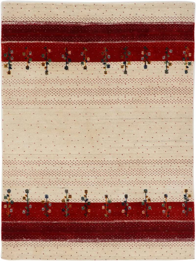carpetfine Wollteppich »Gabbeh Loom Lori«, rechteckig, 15 mm Höhe, reine Wolle, sehr weicher Flor, Wohnzimmer von carpetfine