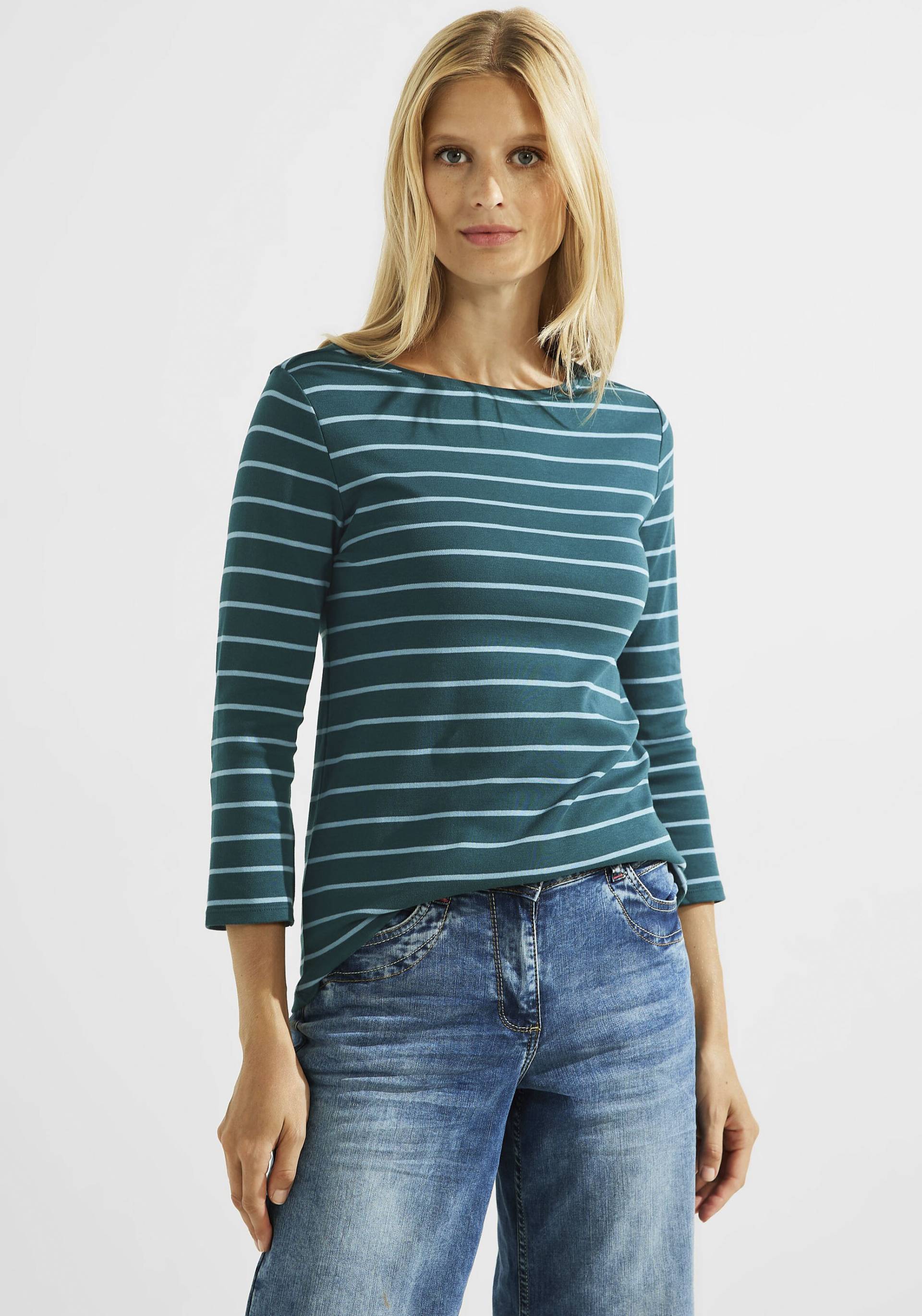 Cecil 3/4-Arm-Shirt »Basic Streifenshirt« von cecil