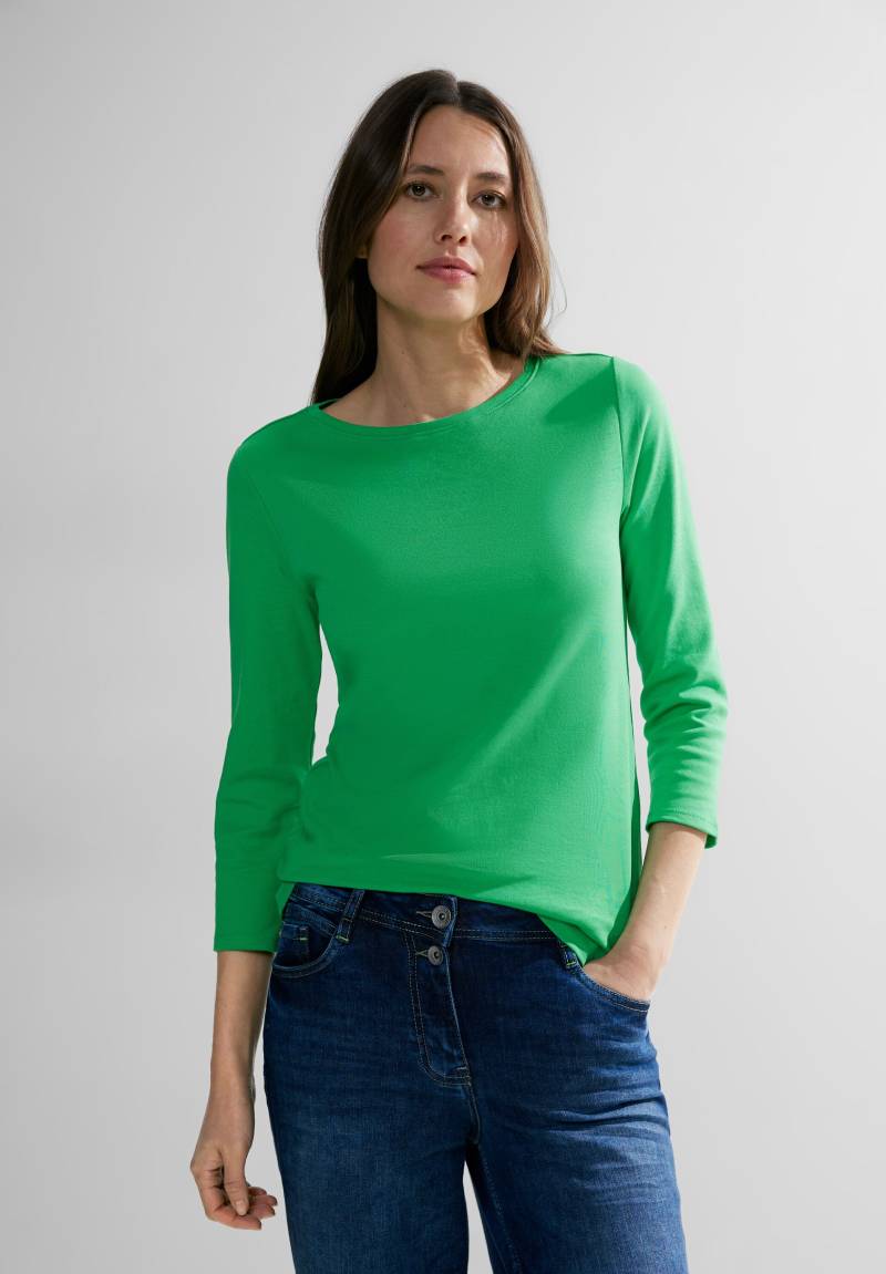 Cecil 3/4-Arm-Shirt »Basic Boatneck« von cecil