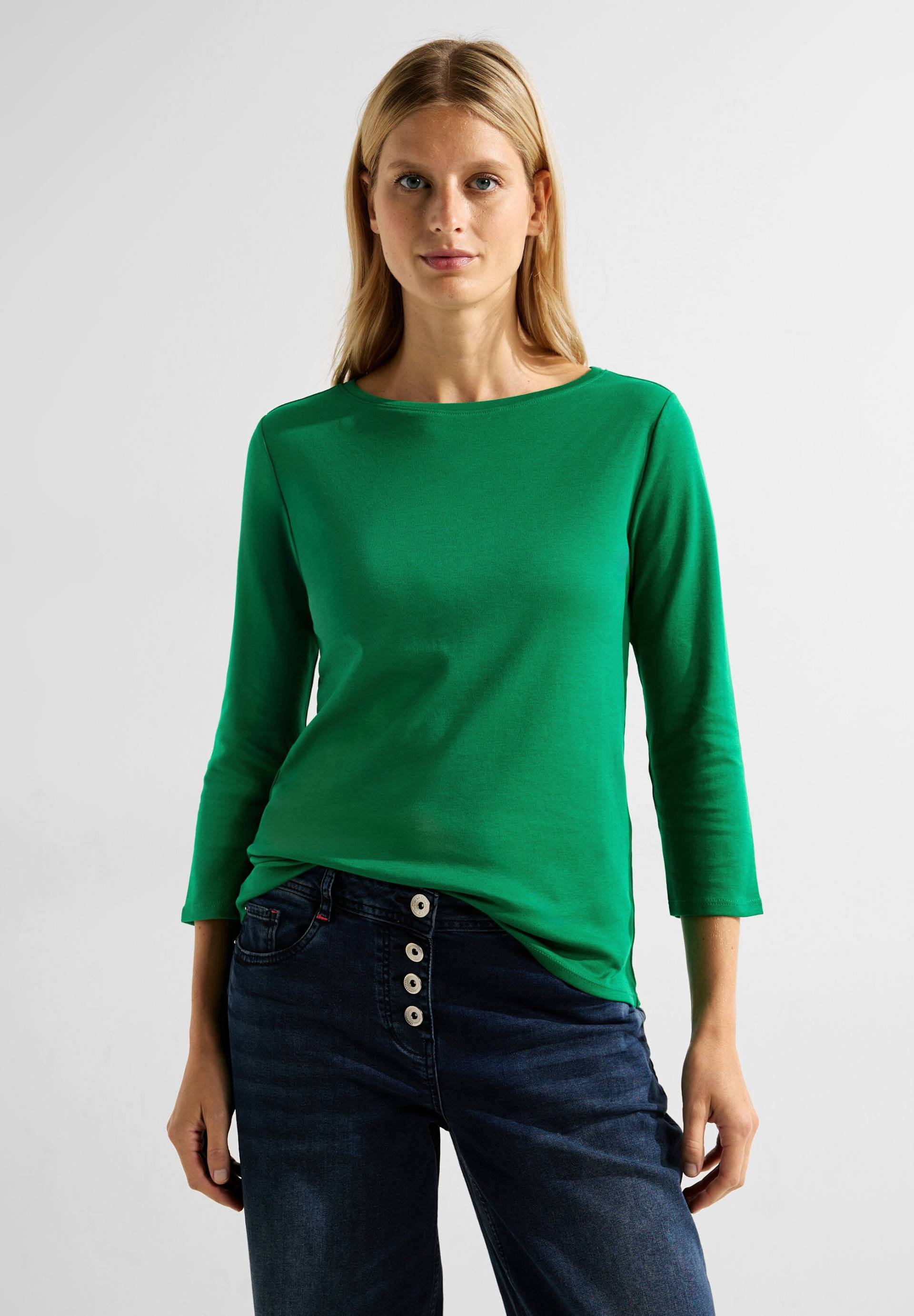 Cecil 3/4-Arm-Shirt »Basic Boatneck« von cecil